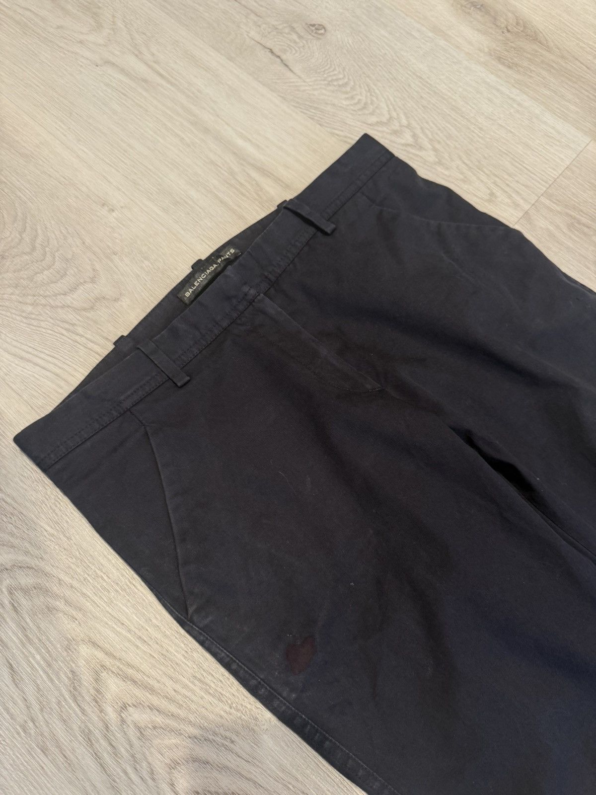Balenciaga s/s 2011 straight leg dress pants!! Size US 30 / EU 46 - 3 Thumbnail