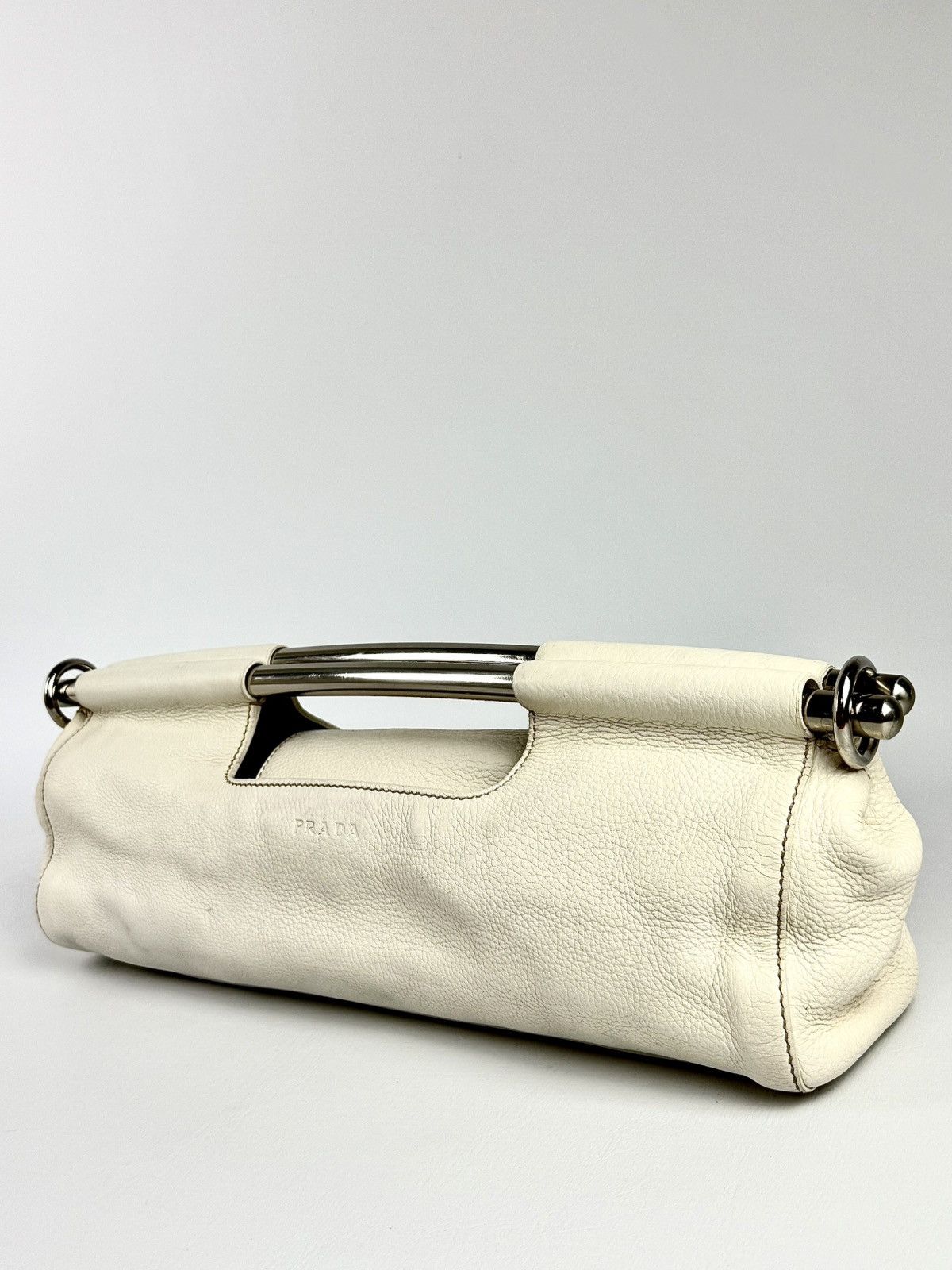 Prada Prada - Miuccia - SS/03 - Metal Handle - Bar Clutch Size ONE SIZE - 3 Thumbnail