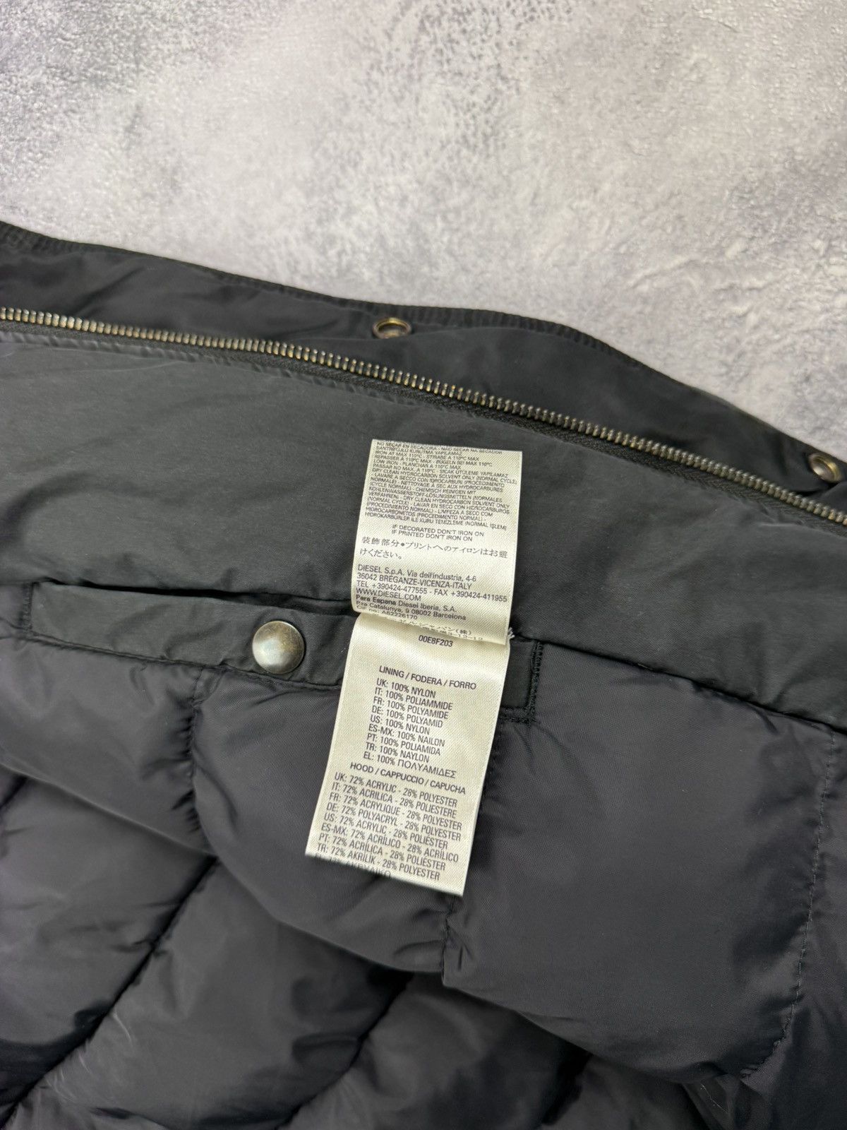 Diesel Diesel Y2K Fur Mohair Puffer Bomber Jacket Size US L / EU 52-54 / 3 - 17 Thumbnail