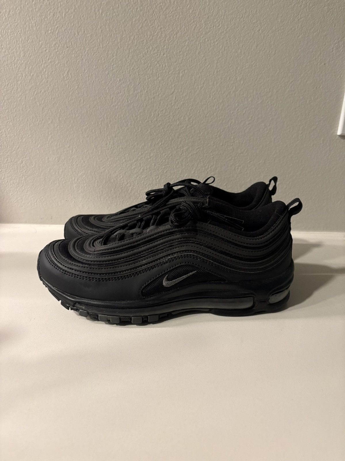 Nike 2022 Nike Air Max 97 'Triple Black' BRAND NEW M8 W9.5 Size US 9.5 / IT 39.5 - 4 Thumbnail