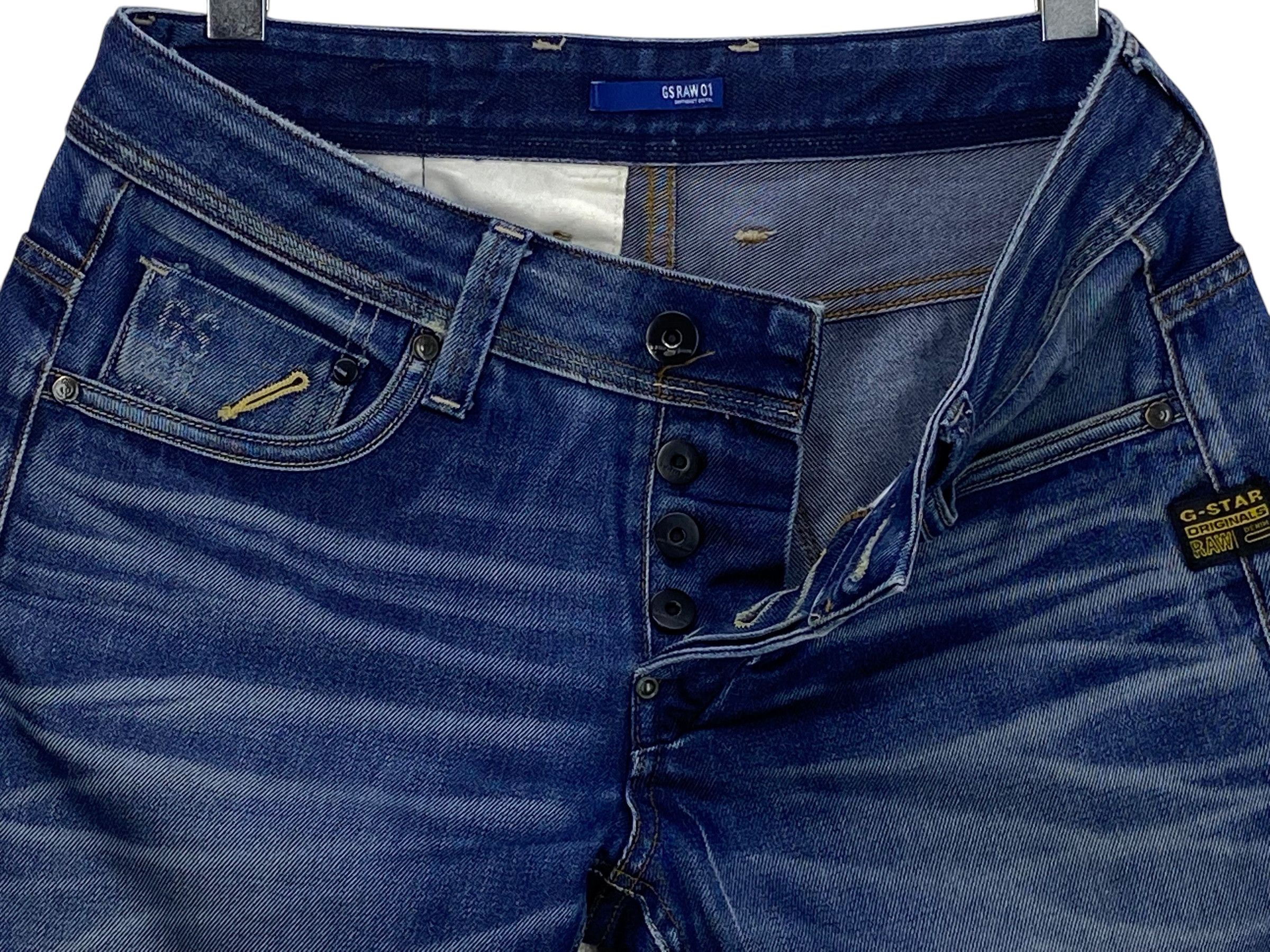 G-Star G-Star Raw Denim Jeans - Loose Fit Washed Blue Streetwear Size US 30 / EU 46 - 4 Thumbnail