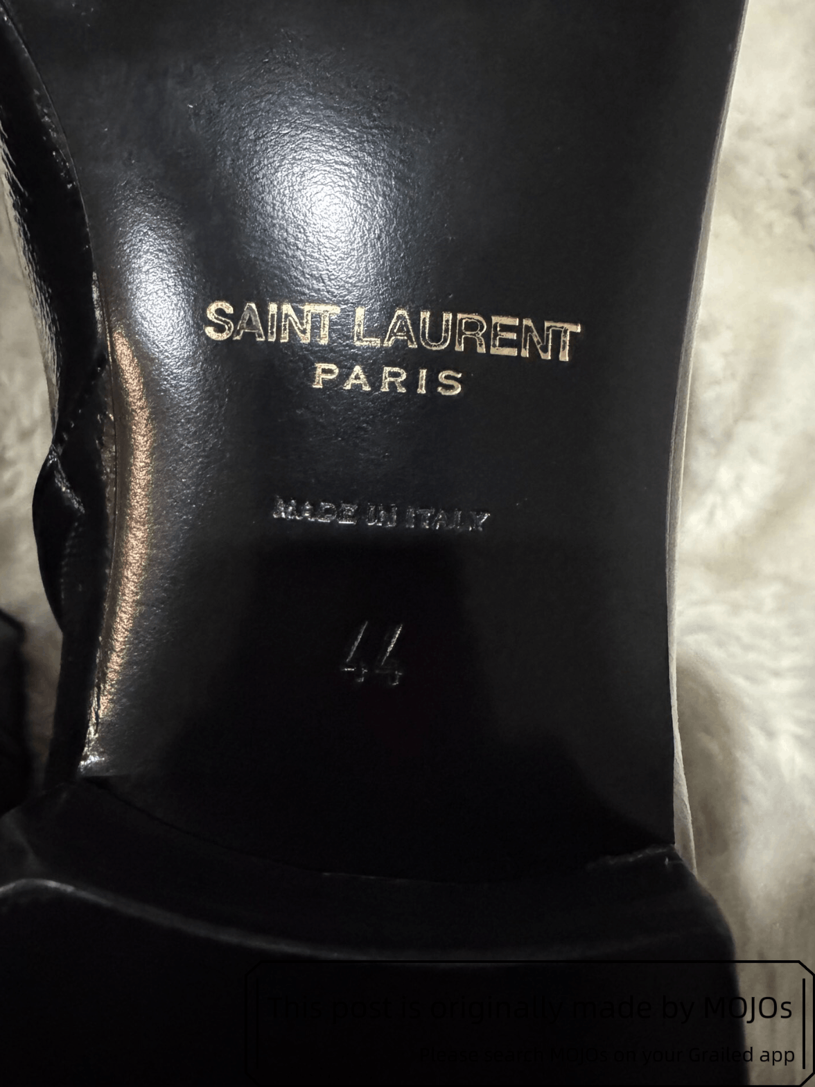 Saint Laurent Paris Sz 44 Saint Laurent Paris Rainer 30 Boots mojos5831 Size US 11 / EU 44 - 5 Thumbnail