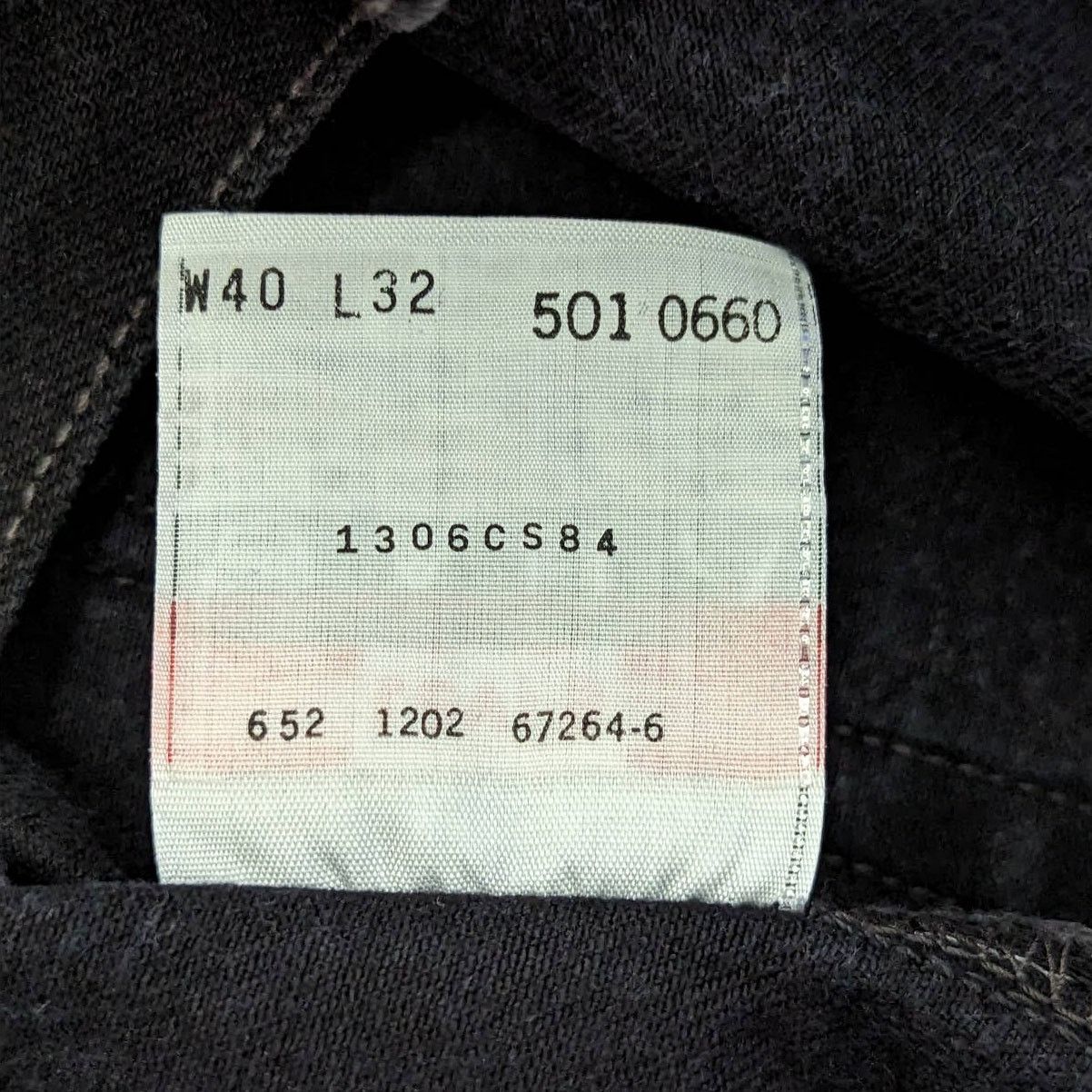 Levi's × Levi's Vintage Clothing × Vintage Vintage Y2K Levi 501 Jeans Black Faded Colombia Button Fly Size US 40 / EU 56 - 5 Thumbnail