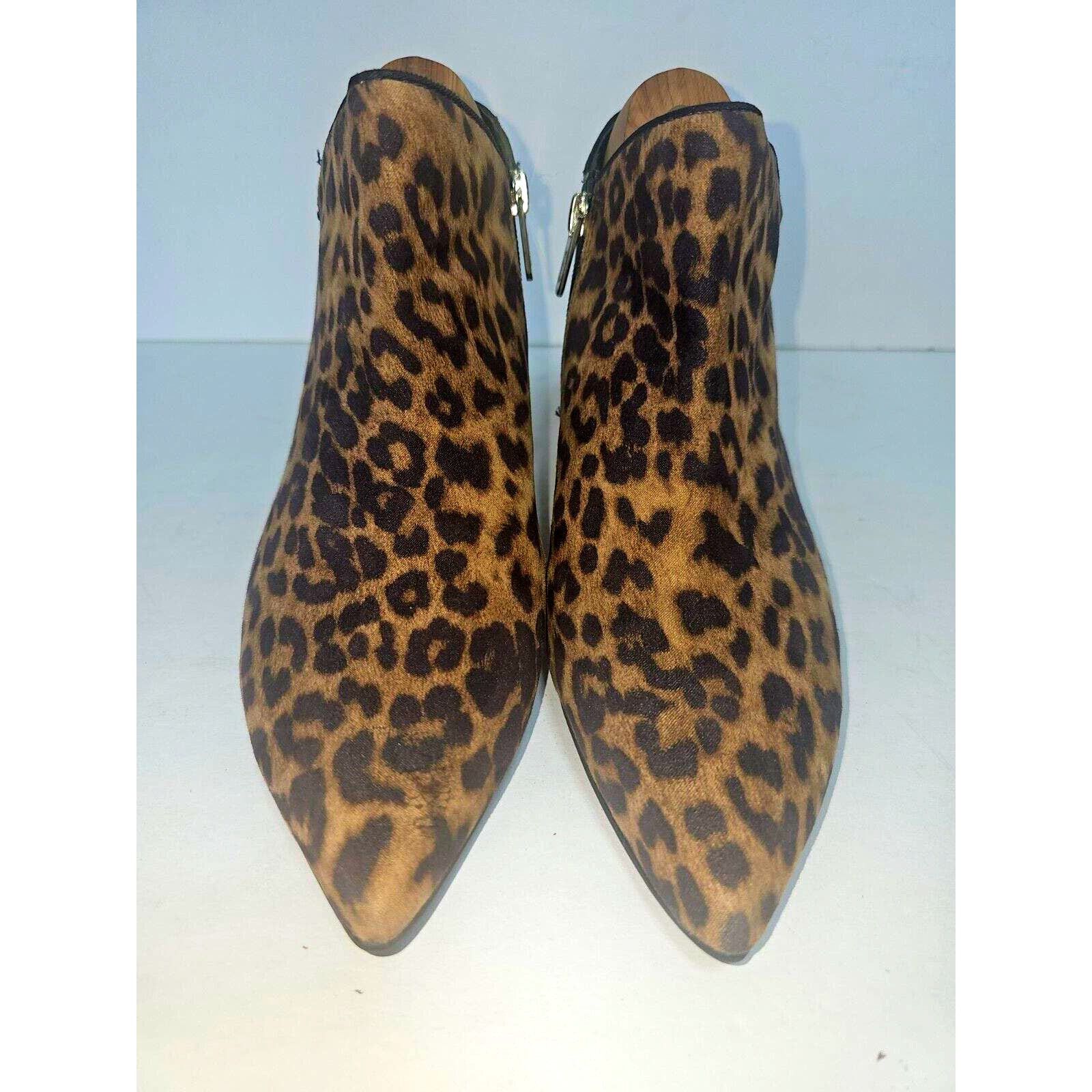 Sam Edelman Circus Sam Edelman Sz 8 Leopard Print Womens Bootie Size US 8 / IT 38 - 5 Thumbnail