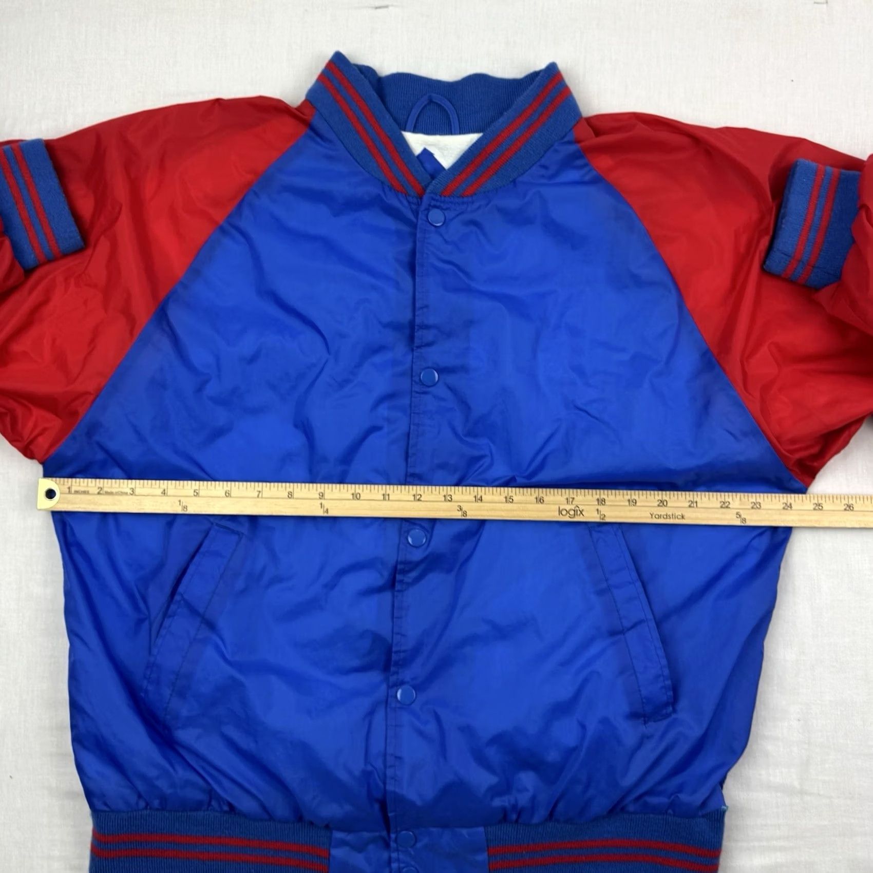 Athletic Works VINTAGE Athletic Works Jacket Adult Large Blue Bomber Windbreaker 90s Mens Size US L / EU 52-54 / 3 - 5 Thumbnail