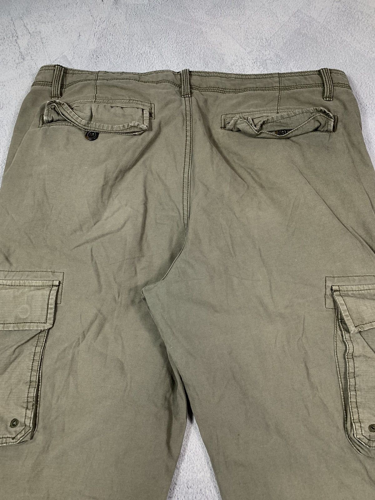 Vintage Vintage Y2K cargo faded wide pants outdoor style size 38 Size US 38 / EU 54 - 8 Thumbnail