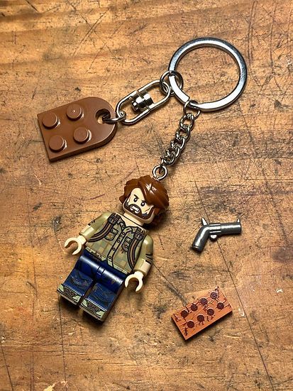 Other the last of us 2 minifigure matching keychain ellie joel Size ONE SIZE - 5 Thumbnail