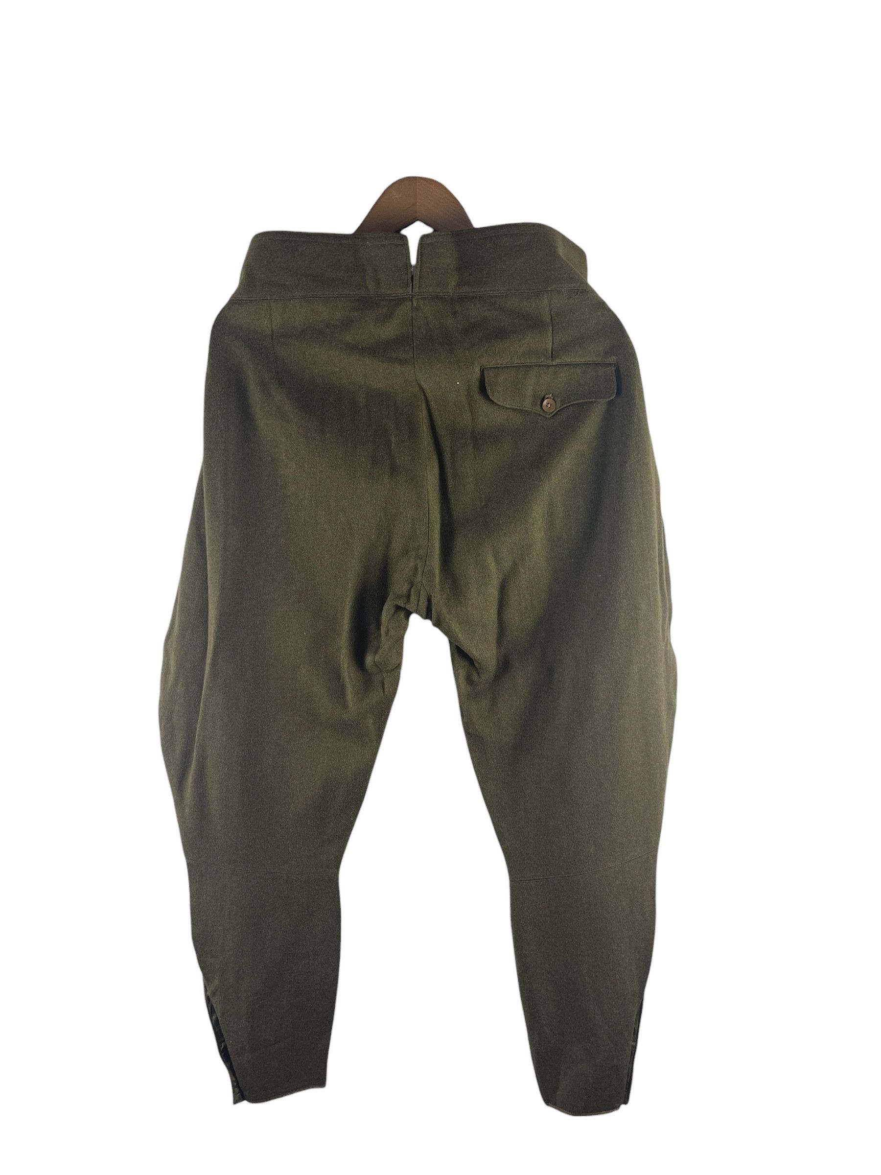 Vintage Vintage WWI Military Wool Breeches Size US 30 / EU 46 - 2 Thumbnail