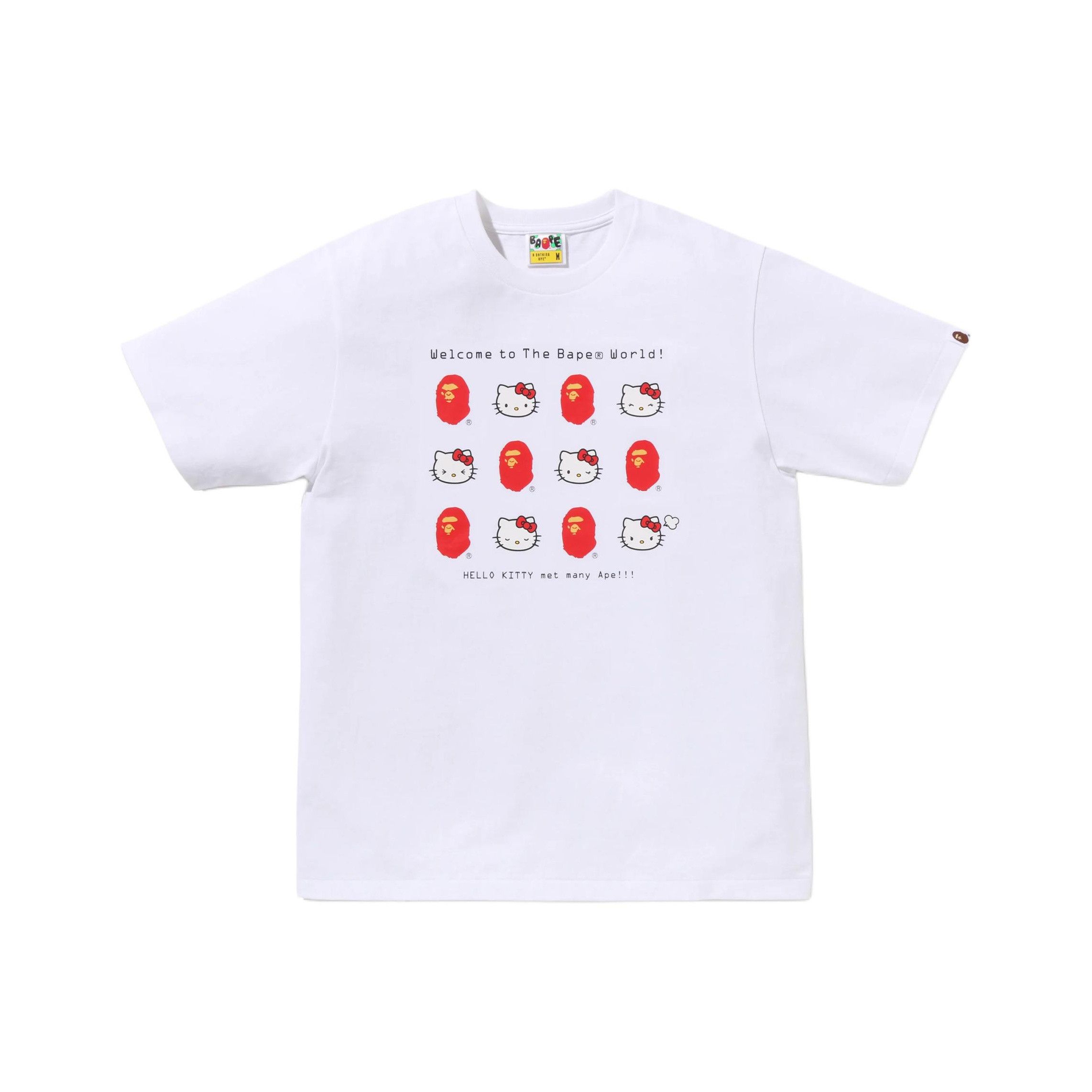 Bape A Bathing Ape x Hello Kitty Graphic T-Shirt Size S Size S / US 4 / IT 40 - 1 Thumbnail