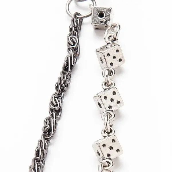 VIBE KeyChain Jean Biker Wallet Belts Chain Skull Leather Gothic Size ONE SIZE - 4 Thumbnail