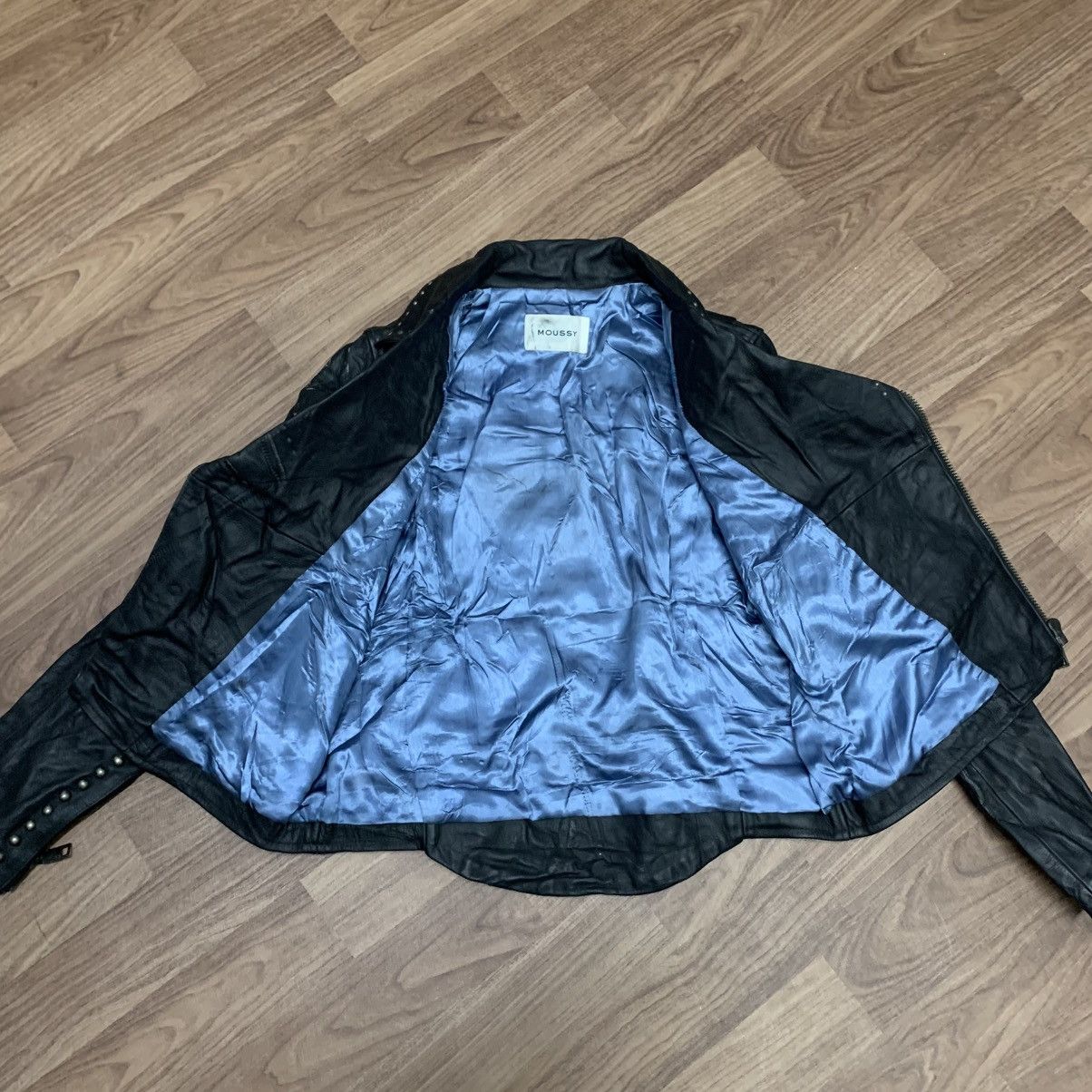 MOUSSY VINTAGE MOUSSY LEATHER JACKET Size S / US 4 / IT 40 - 11 Thumbnail