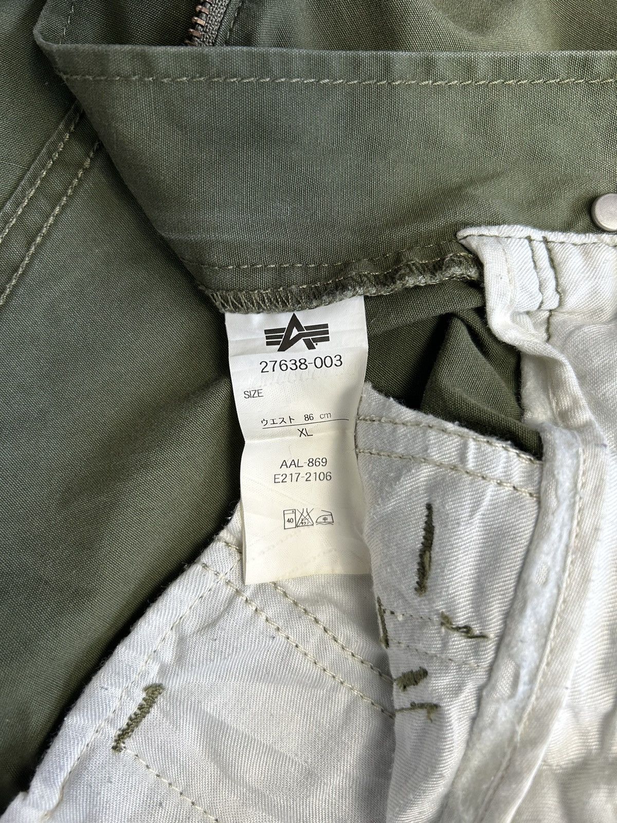 Alpha Industries ALPHA INDUSTRIES INC CARGO PANTS Size US 34 / EU 50 - 6 Thumbnail