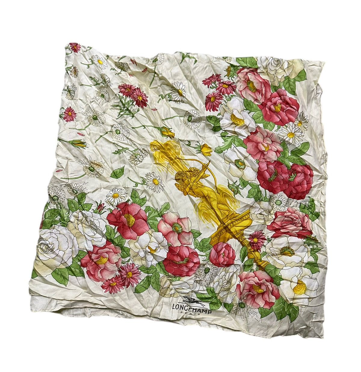 Longchamp Longchamp silk scarf Size ONE SIZE - 6 Thumbnail