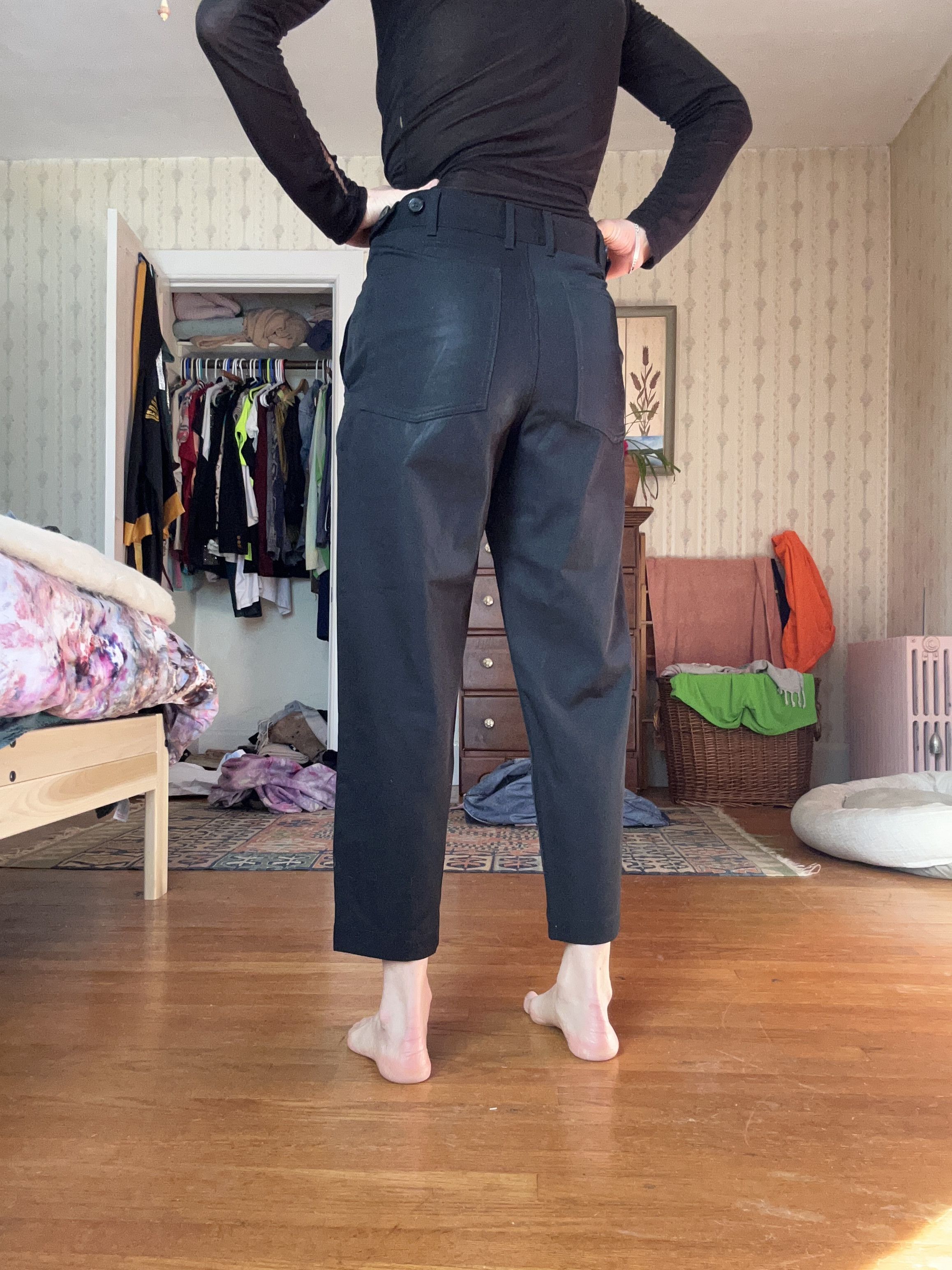 Comme des Garcons Comme des Garcons Homme Deux - AW17 Cropped Wool Trousers Size US 30 / EU 46 - 6 Thumbnail