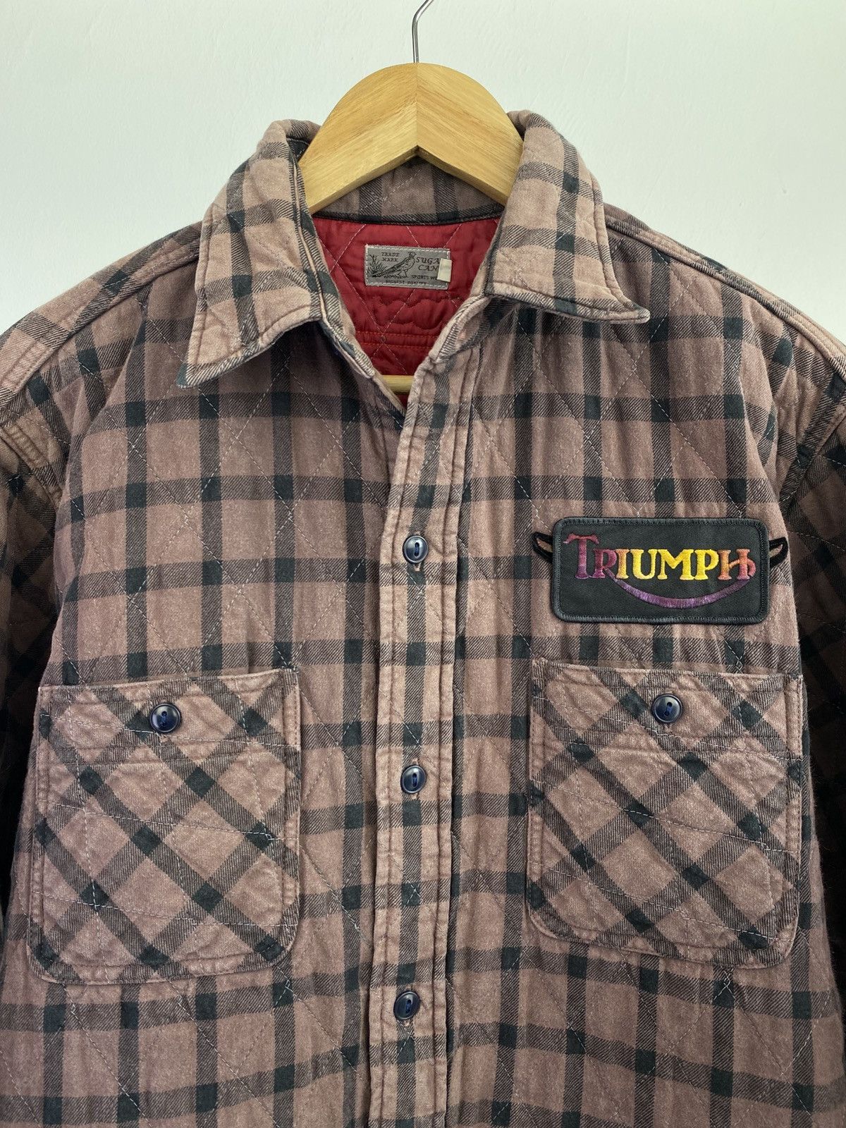 Sugar Cane 90’s Sugarcane by Toyo Enterprise Sunfaded Quilted Flannel Size US L / EU 52-54 / 3 - 2 Thumbnail