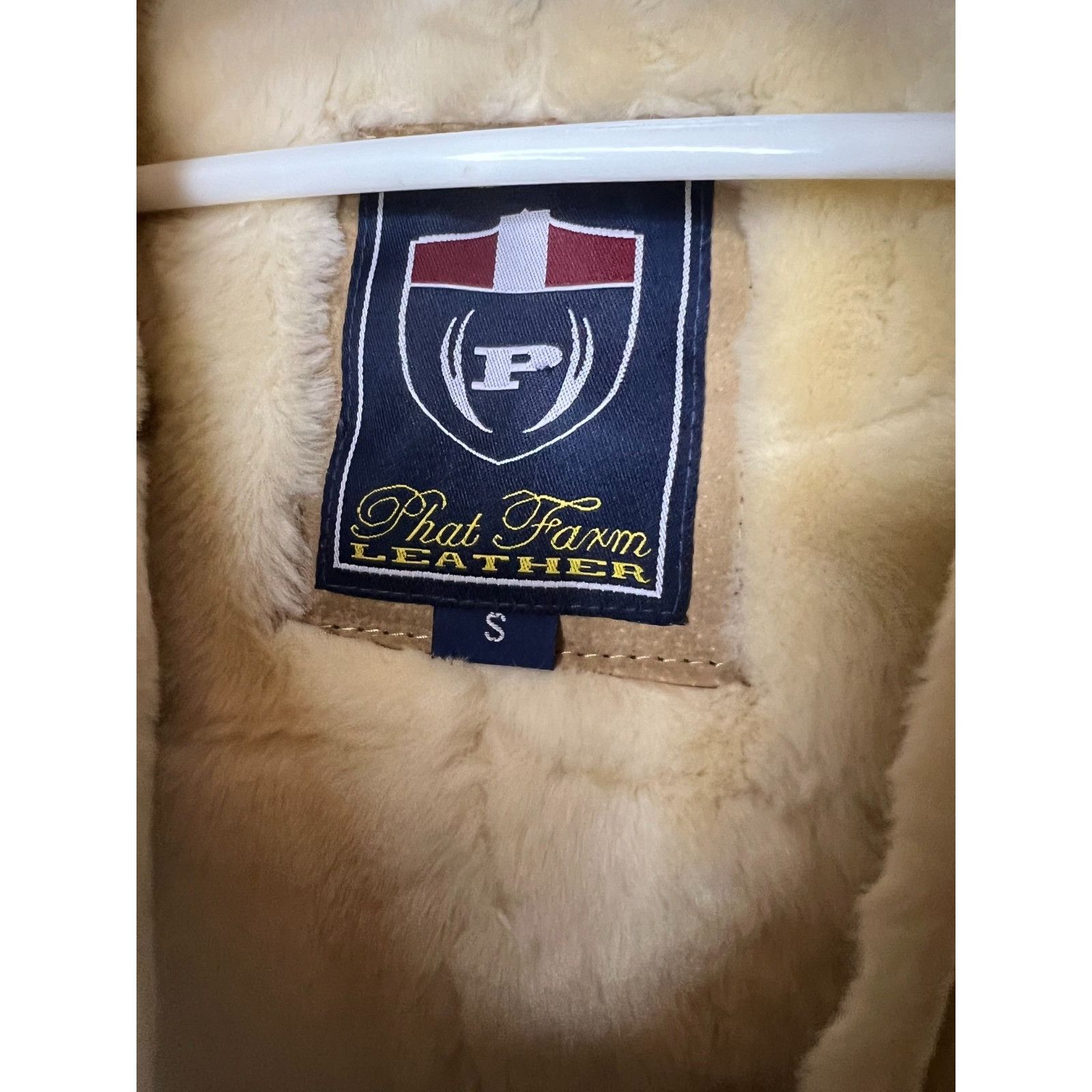 Phat Farm Vintage Phat Farm Suede Bomber Jacket Heavy Faux Fur Lined B Size US S / EU 44-46 / 1 - 8 Thumbnail