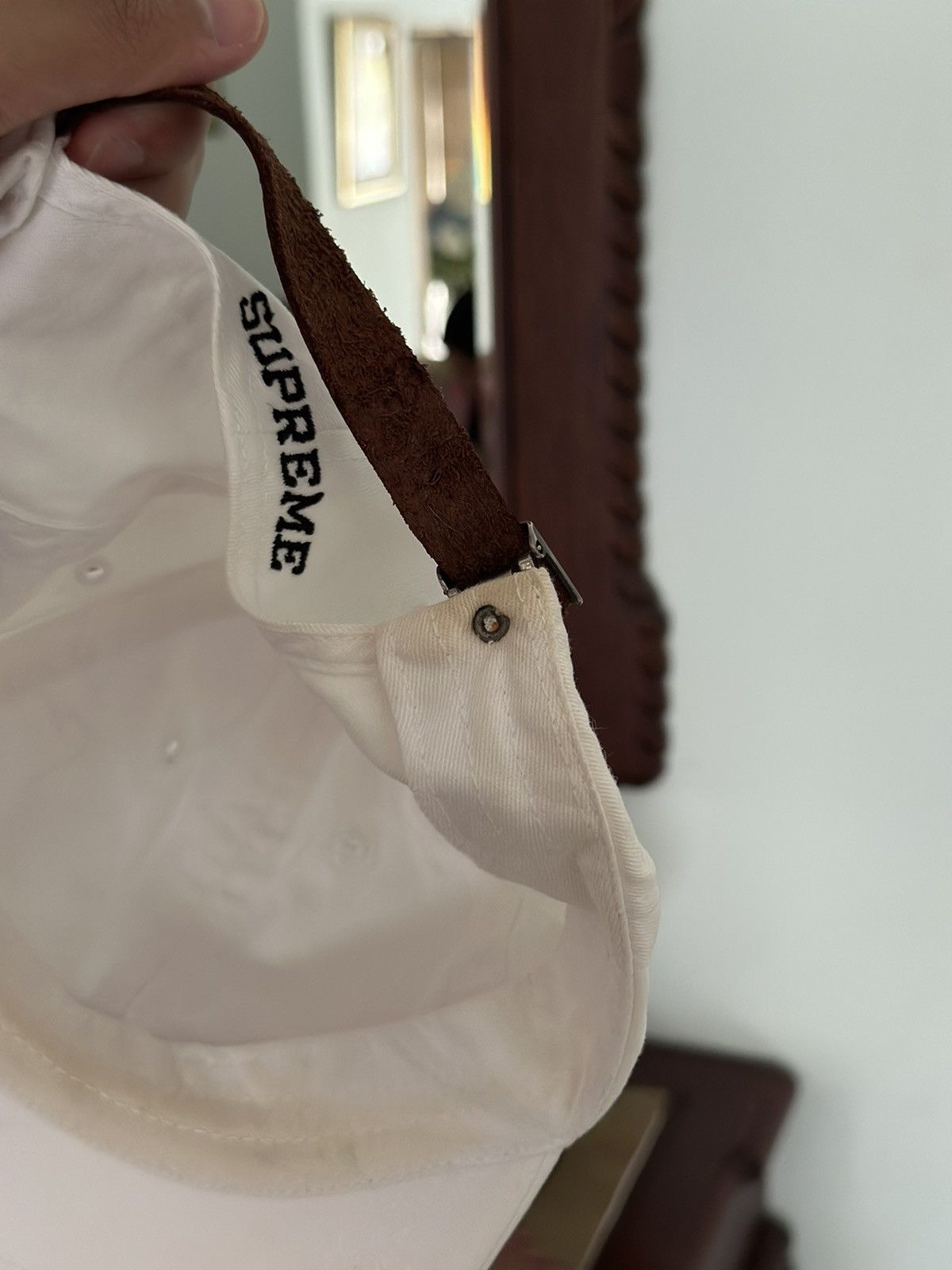 Supreme Supreme SS19 Raised Logo 6 Panel Hat Size ONE SIZE - 5 Thumbnail