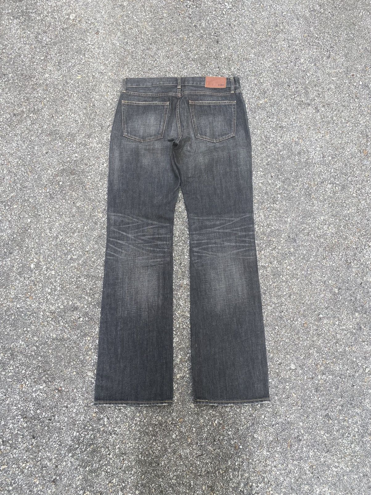 Japanese Brand FLARED Vintage Japanese Denim Faded BOOT CUT Jeans Pants Size US 31 - 11 Thumbnail