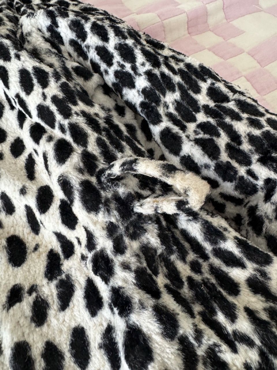 Vintage 1960s Dalmation Print Double Breasted Jacket Size M / US 6-8 / IT 42-44 - 11 Thumbnail
