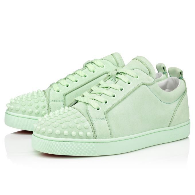 Christian Louboutin Louis Junior Spikes Mint Size US 8 / EU 41 - 1 Thumbnail