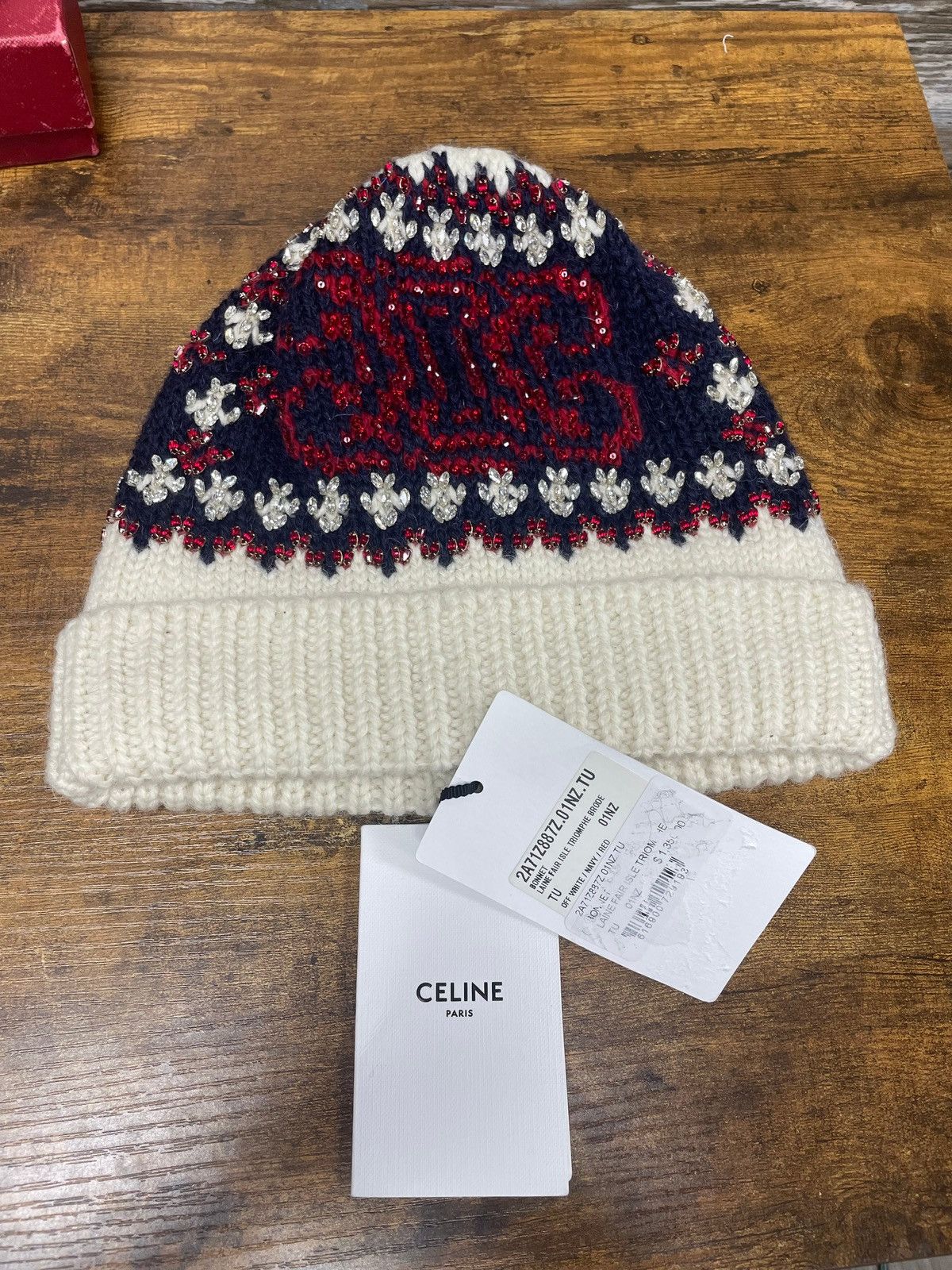 Celine CELINE Boy doll ribbed wool beanie | Grailed