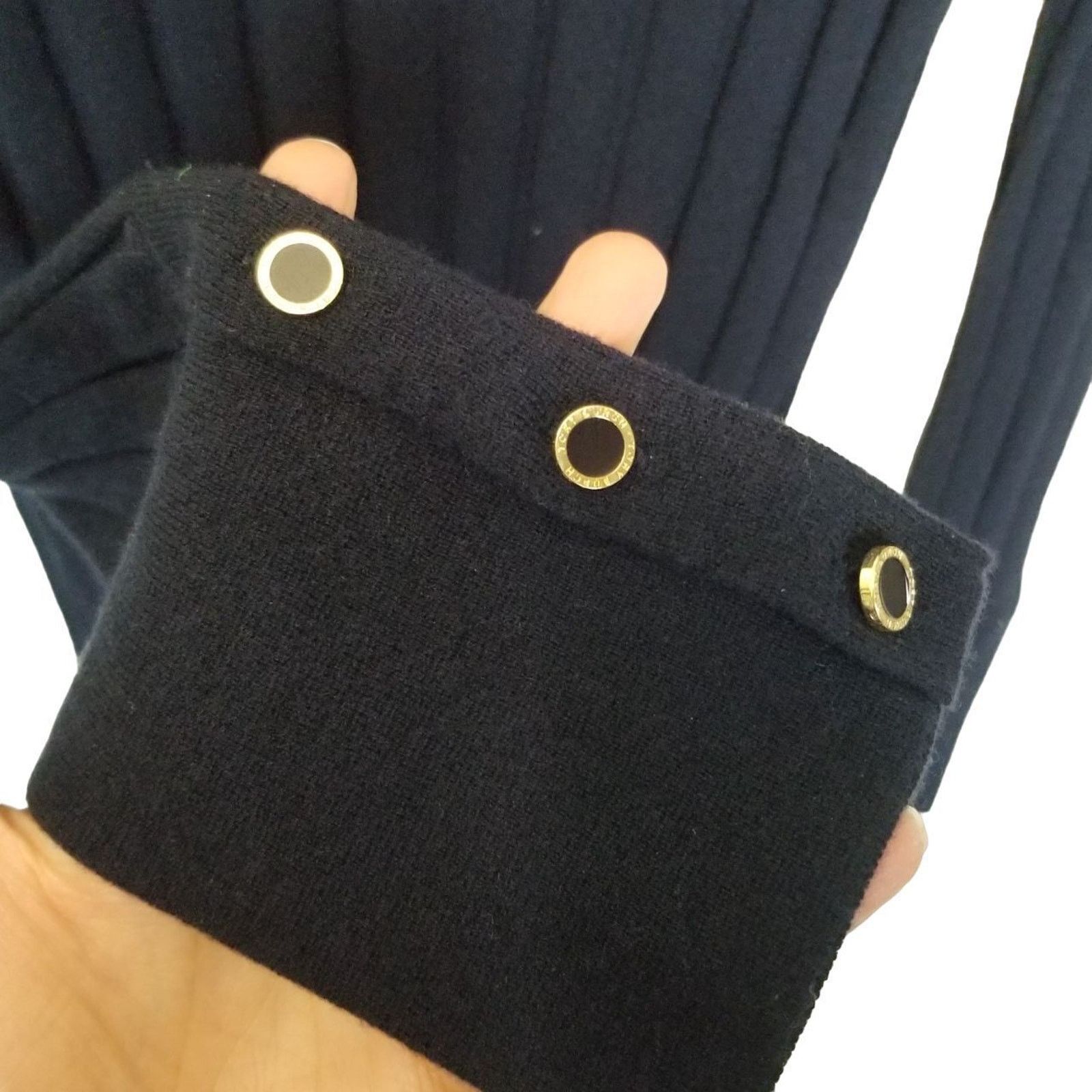 Tory Burch Tory Burch Womens Ranita Cashmere Sweater Size L Classic Size L / US 10 / IT 46 - 4 Thumbnail