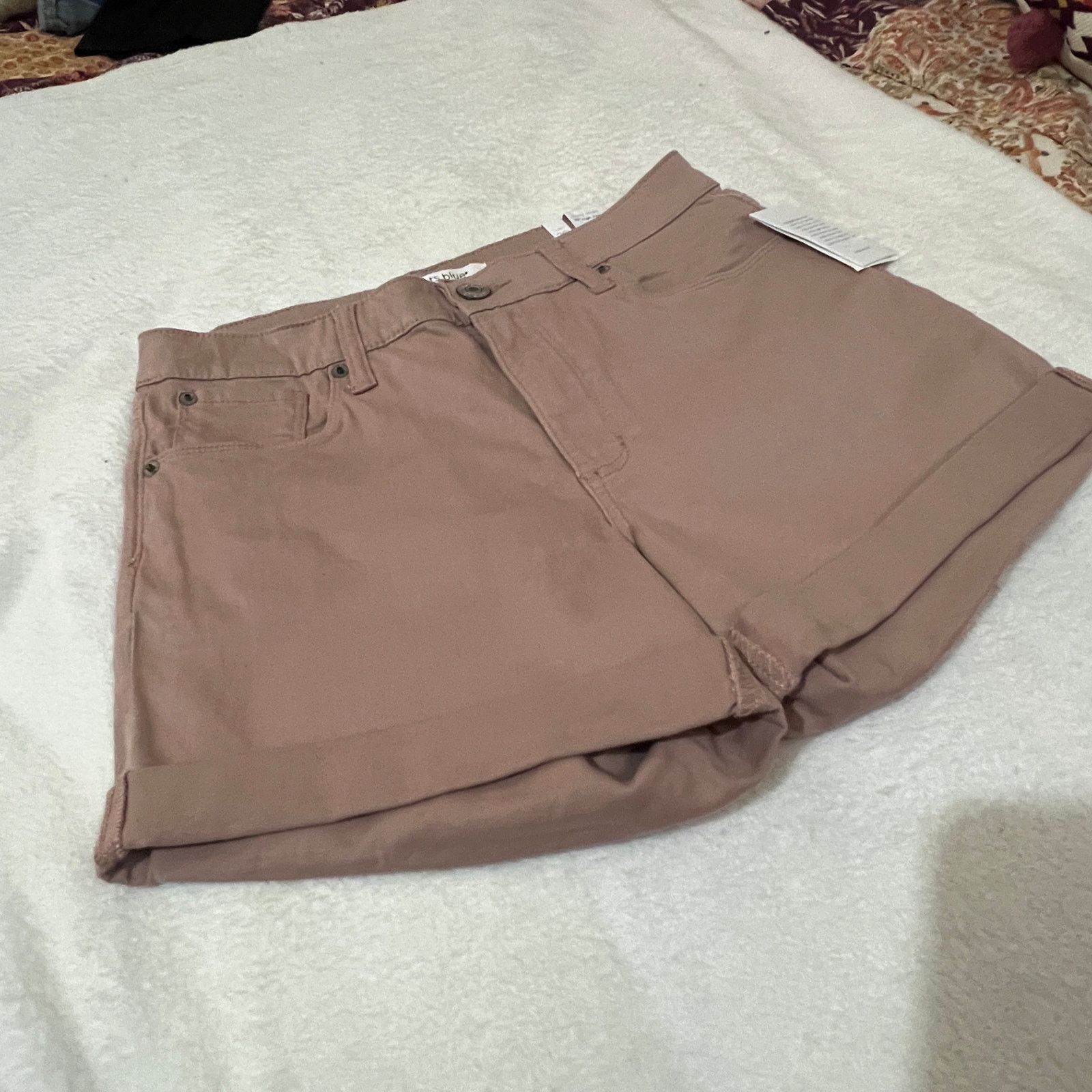 Other Molly 10" High Rise Shorts - Stitch Fix Rolled Cuff 5 Pocket Size 26" / US 2 / IT 38 - 16 Thumbnail