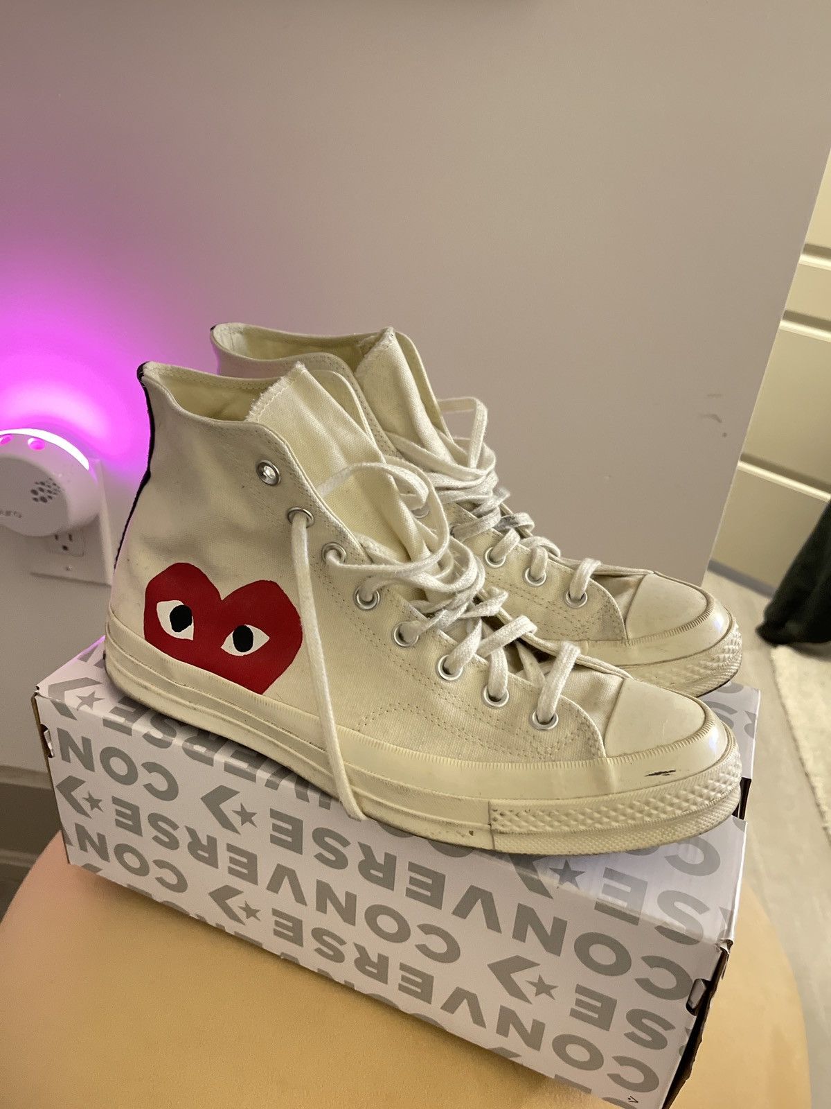 Comme des Garcons × Converse Comme des Garcons Converse Size US 10 / EU 43 - 2 Thumbnail