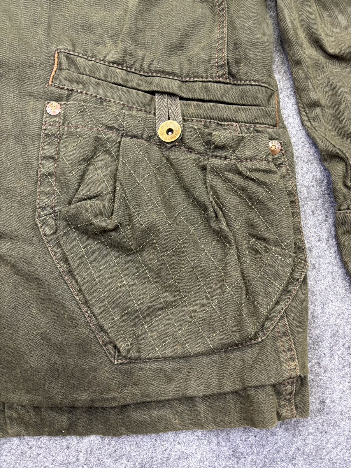 Edwin 💥Archival💥Edwin Guerilla Style HBT Fabric Jacket F919 Size US L / EU 52-54 / 3 - 10 Thumbnail