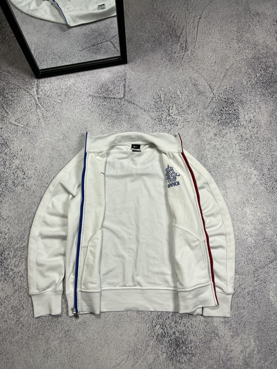 Nike × Vintage Nike Netherlands 2012 World Cup Football Track Jacket KNVB Size US M / EU 48-50 / 2 - 8 Thumbnail