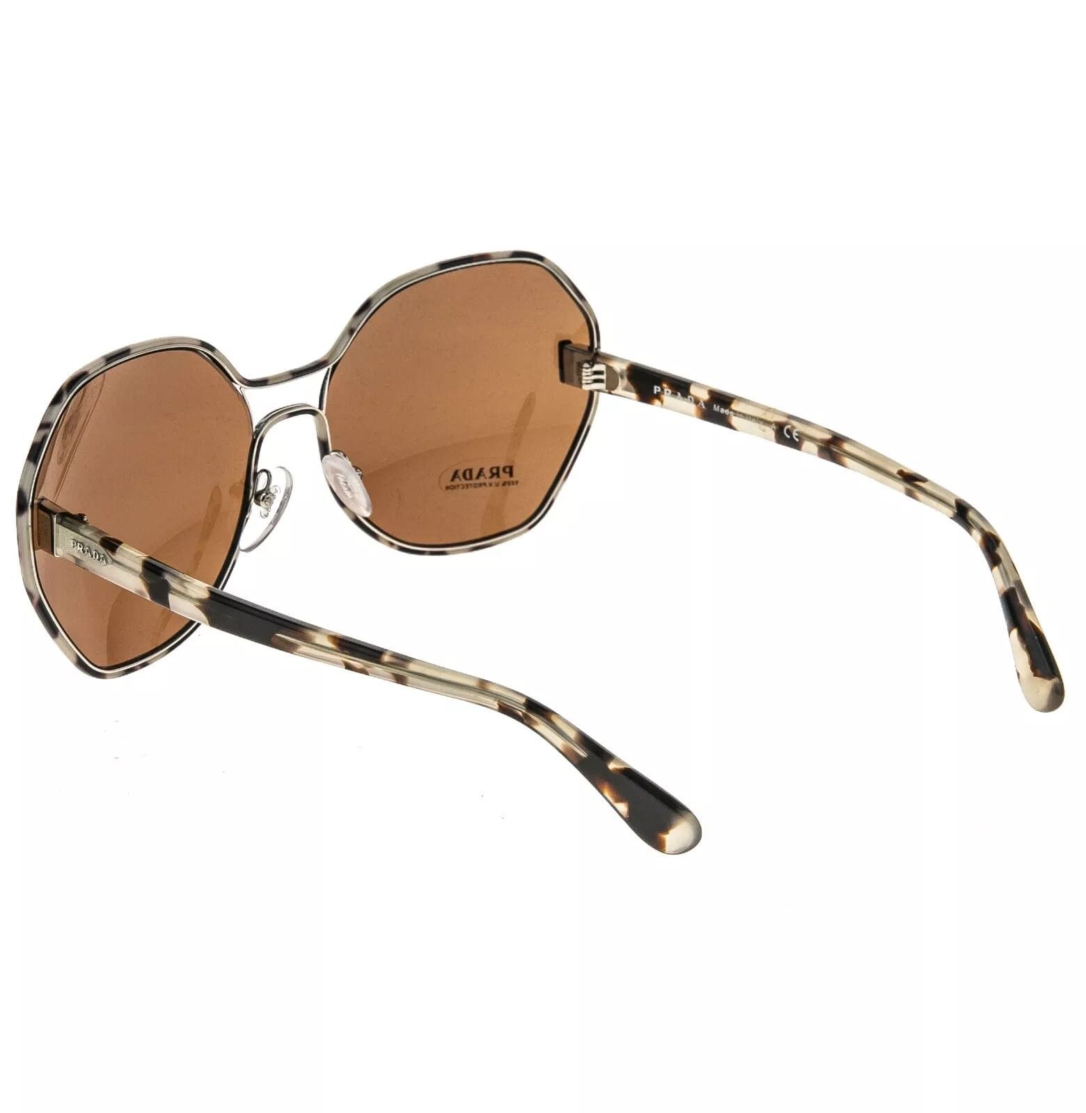 Prada PRADA MOD EVOLUTION Round PR53TS Fashion Sunglasses 53T Size ONE SIZE - 3 Thumbnail