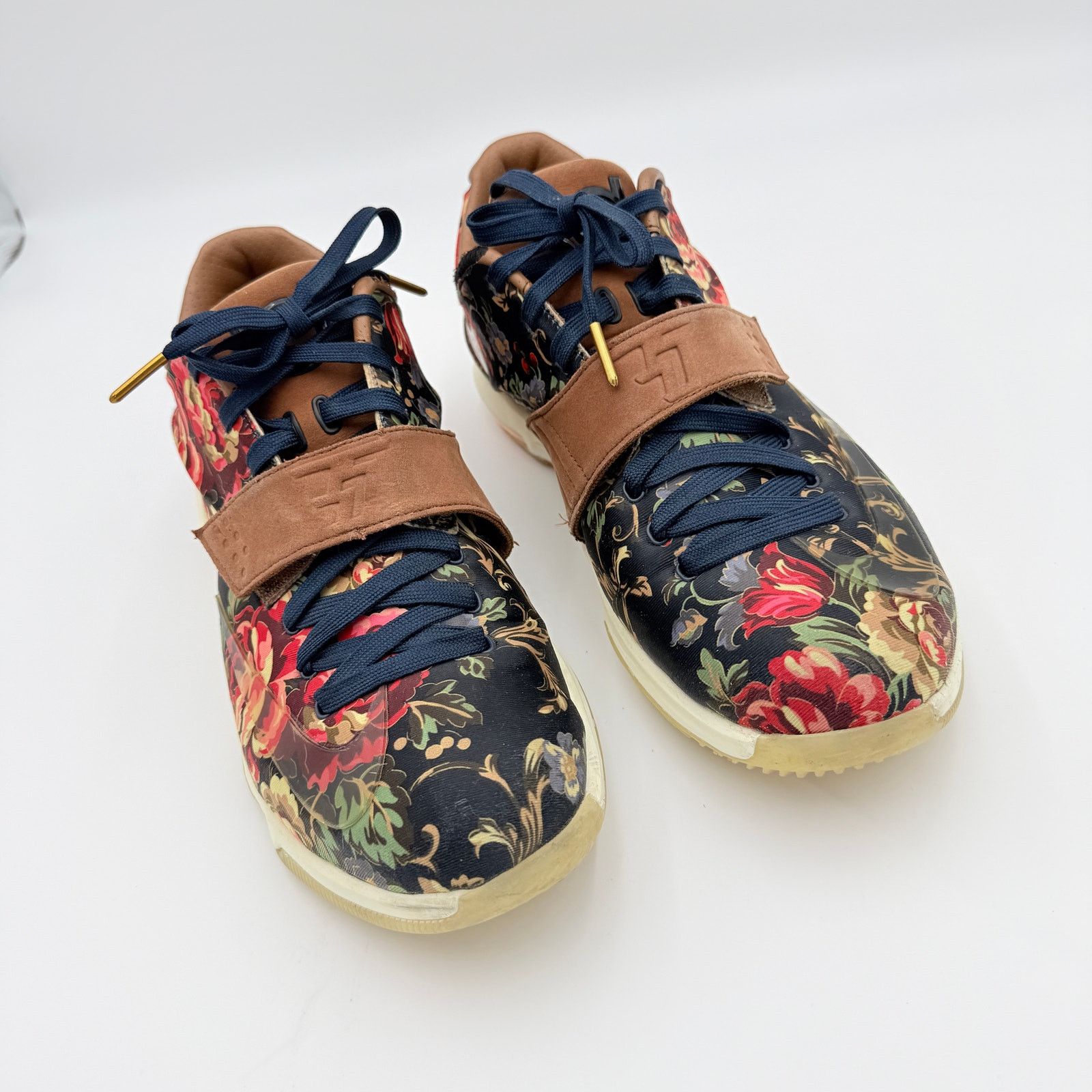 Nike Nike KD 7 EXT Floral QS "Midnight Navy" Size US 12 / EU 45 - 14 Thumbnail