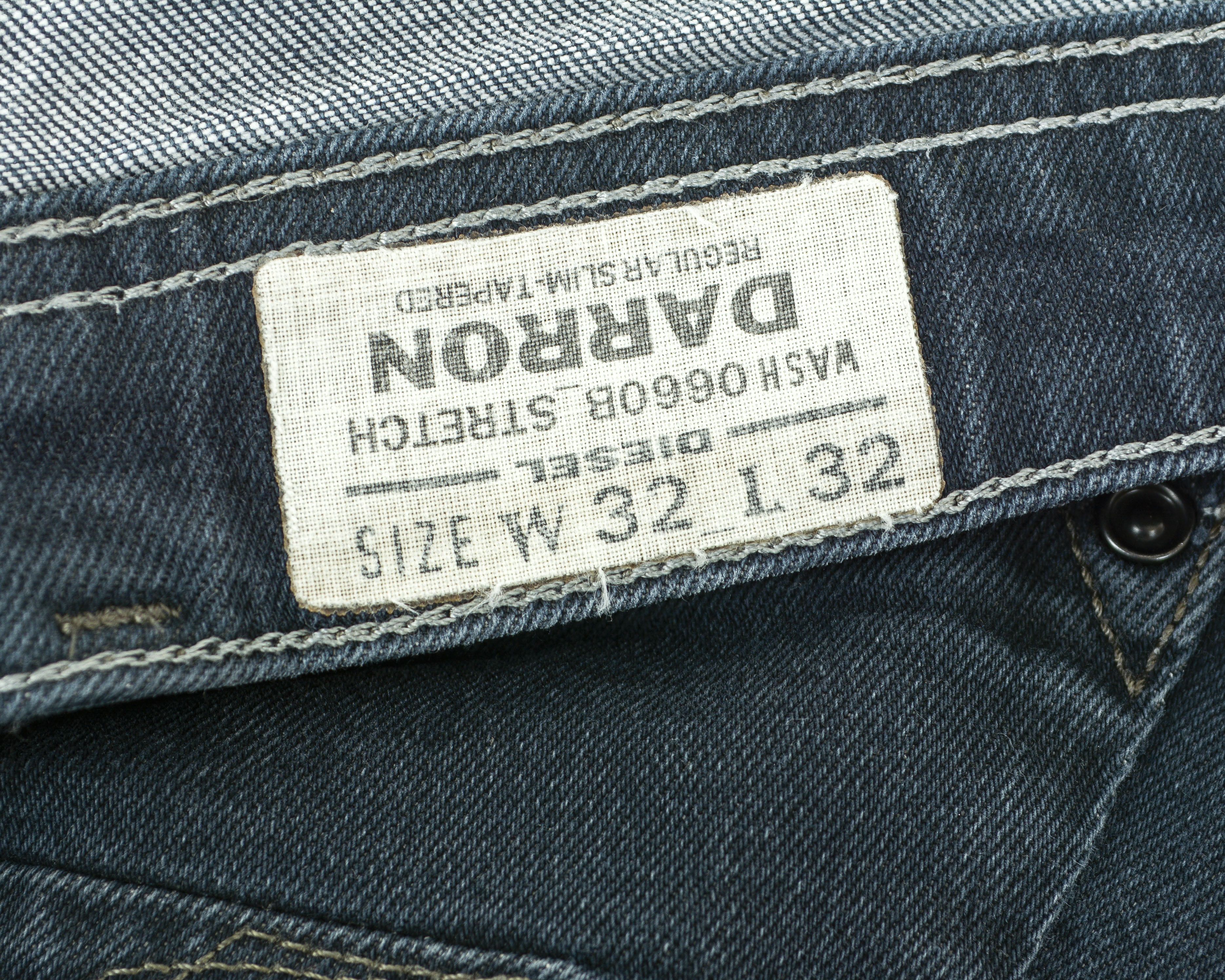 Diesel Darron W32 L30 Slim Fit Tapered Jeans Denim Pants Stretch Size US 32 / EU 48 - 8 Thumbnail
