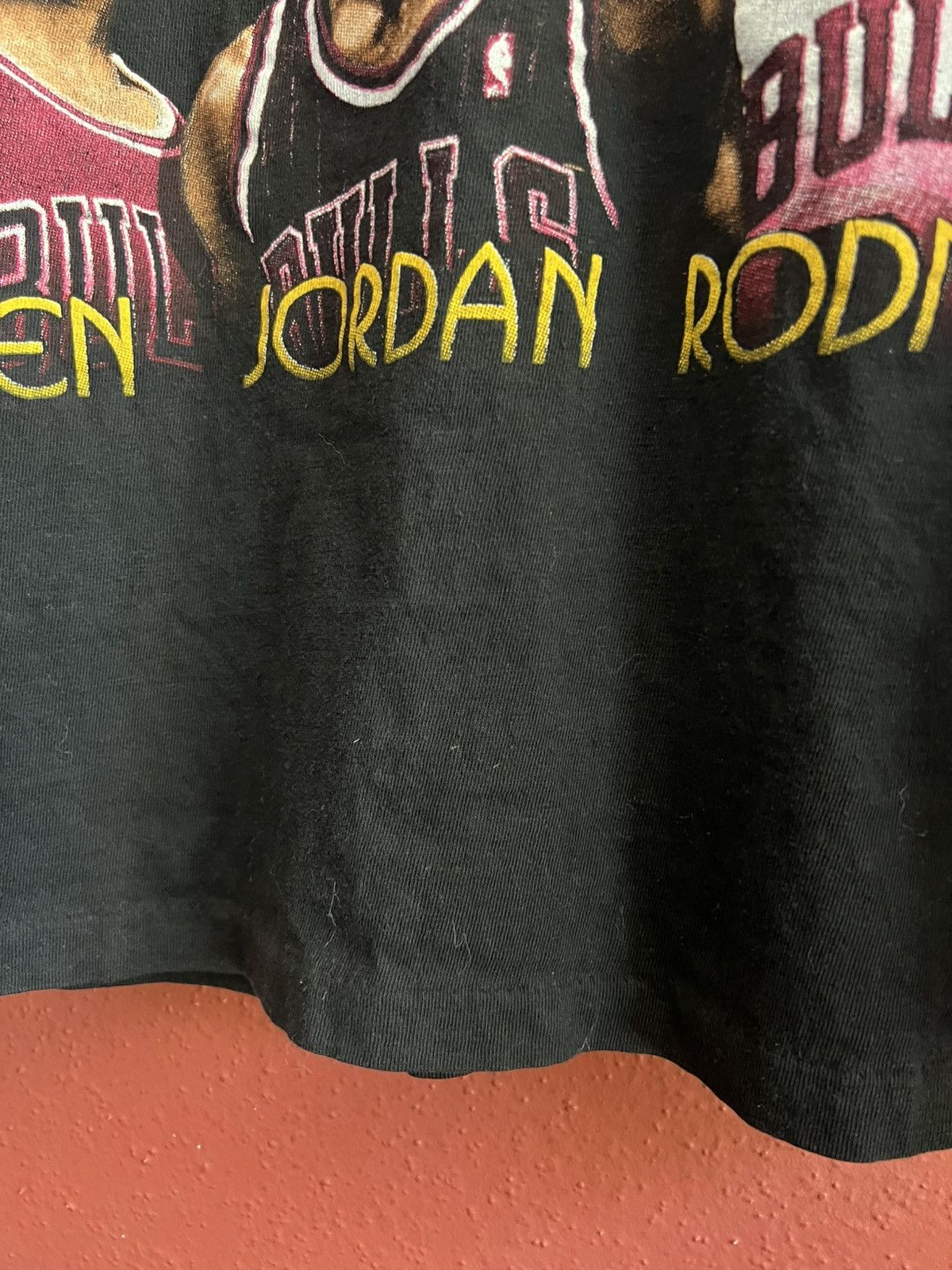 Rap Tees Vintage Chicago Bulls Rap Tee T Shirt XL BAYCLUB Tag Size US XL / EU 56 / 4 - 4 Thumbnail