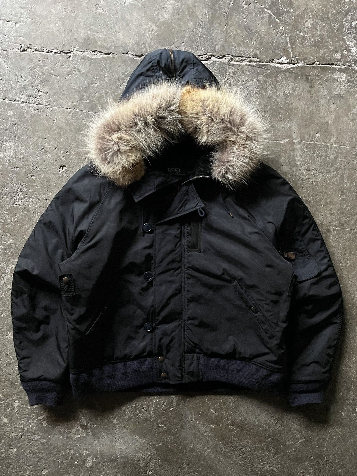 Polo Ralph Lauren Vintage polo ralph lauren N-2B bomber jacket Size US XL / EU 56 / 4 - 12 Thumbnail