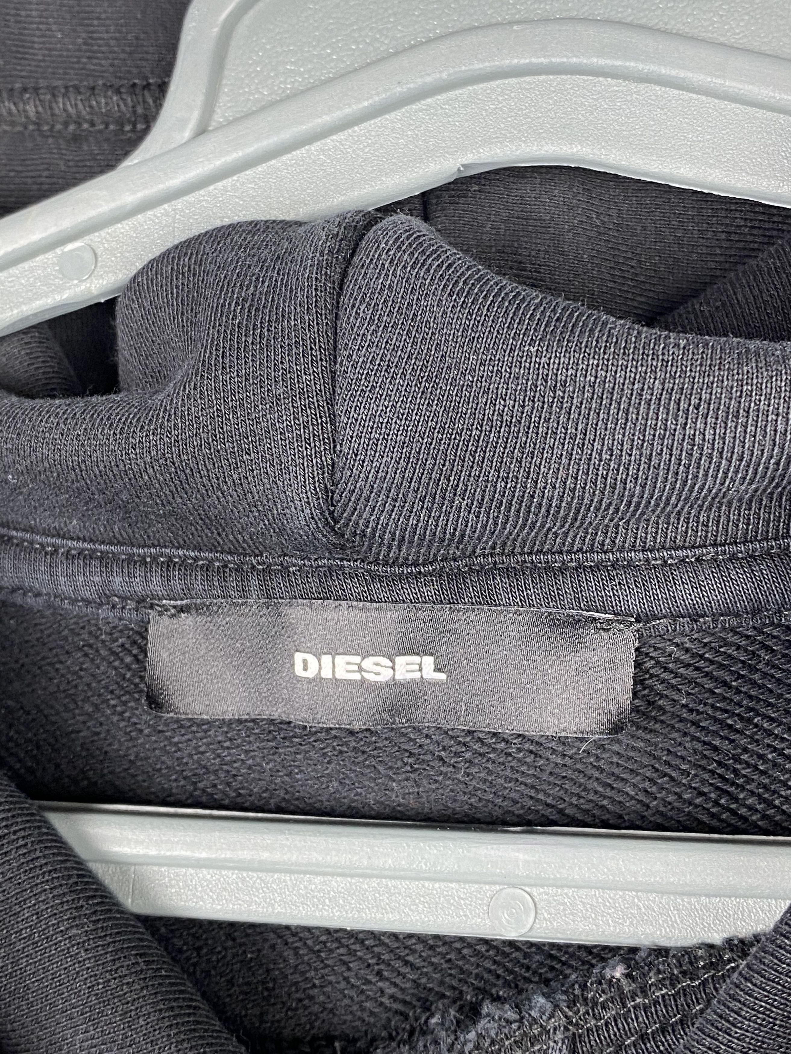 Diesel × Japanese Brand Diesel Hoodie Big Logo Oversized Hoodie Y2K Baggy Size XS / US 0-2 / IT 36-38 - 5 Thumbnail
