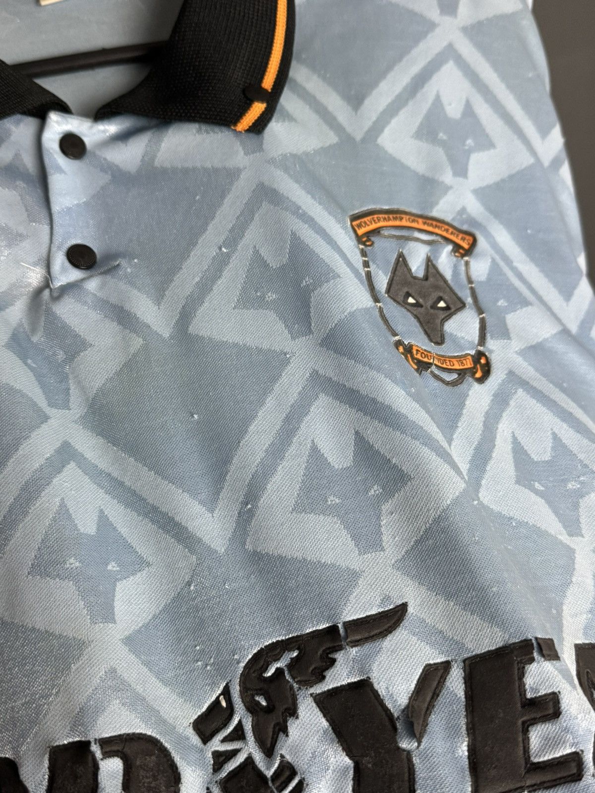 Other Wolverhampton Wanderers 91/92 Third Football Jersey Size US S / EU 44-46 / 1 - 7 Thumbnail