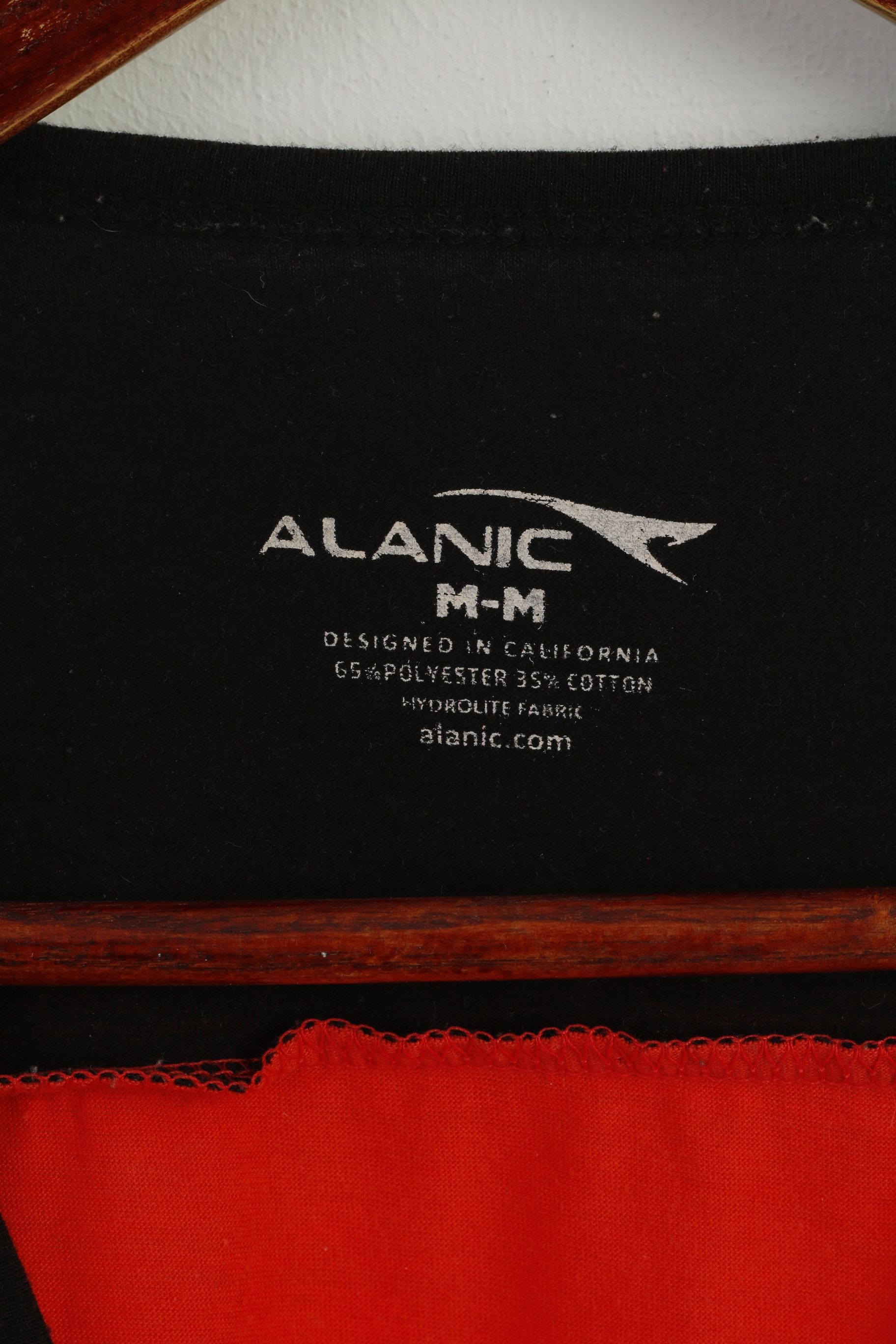 Other Alanic Men M Shirt Red Muscle Nation Sportswear 8842 Size US M / EU 48-50 / 2 - 3 Thumbnail