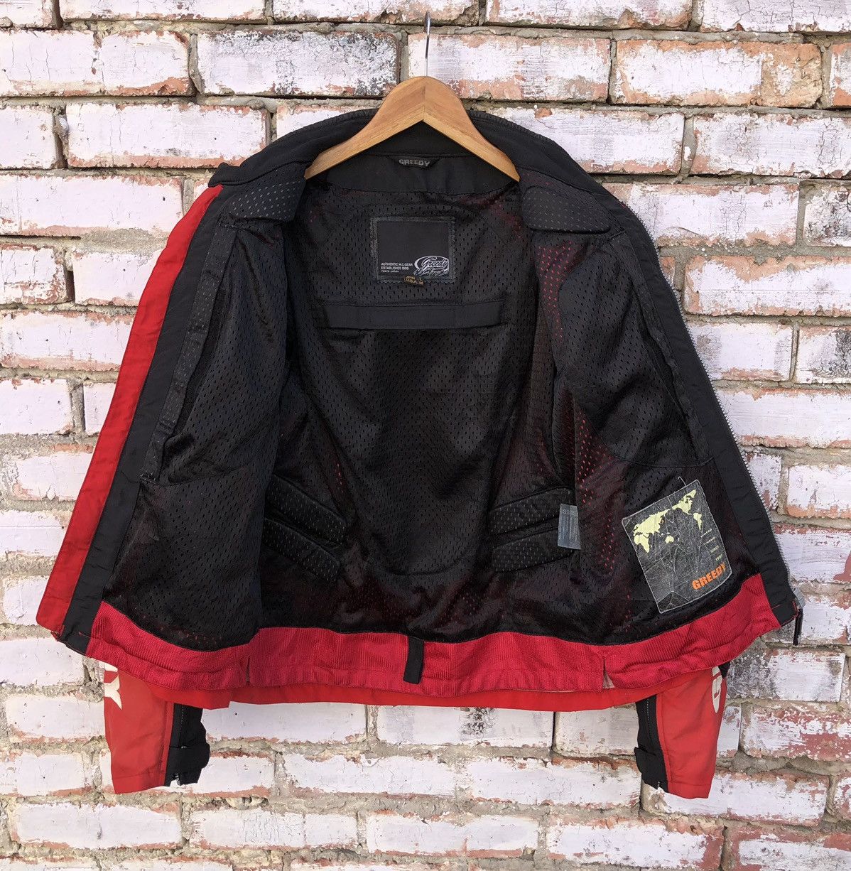Japanese Brand Vintage Greedy Racing Riding Sun Faded Jacket Size US M / EU 48-50 / 2 - 17 Thumbnail