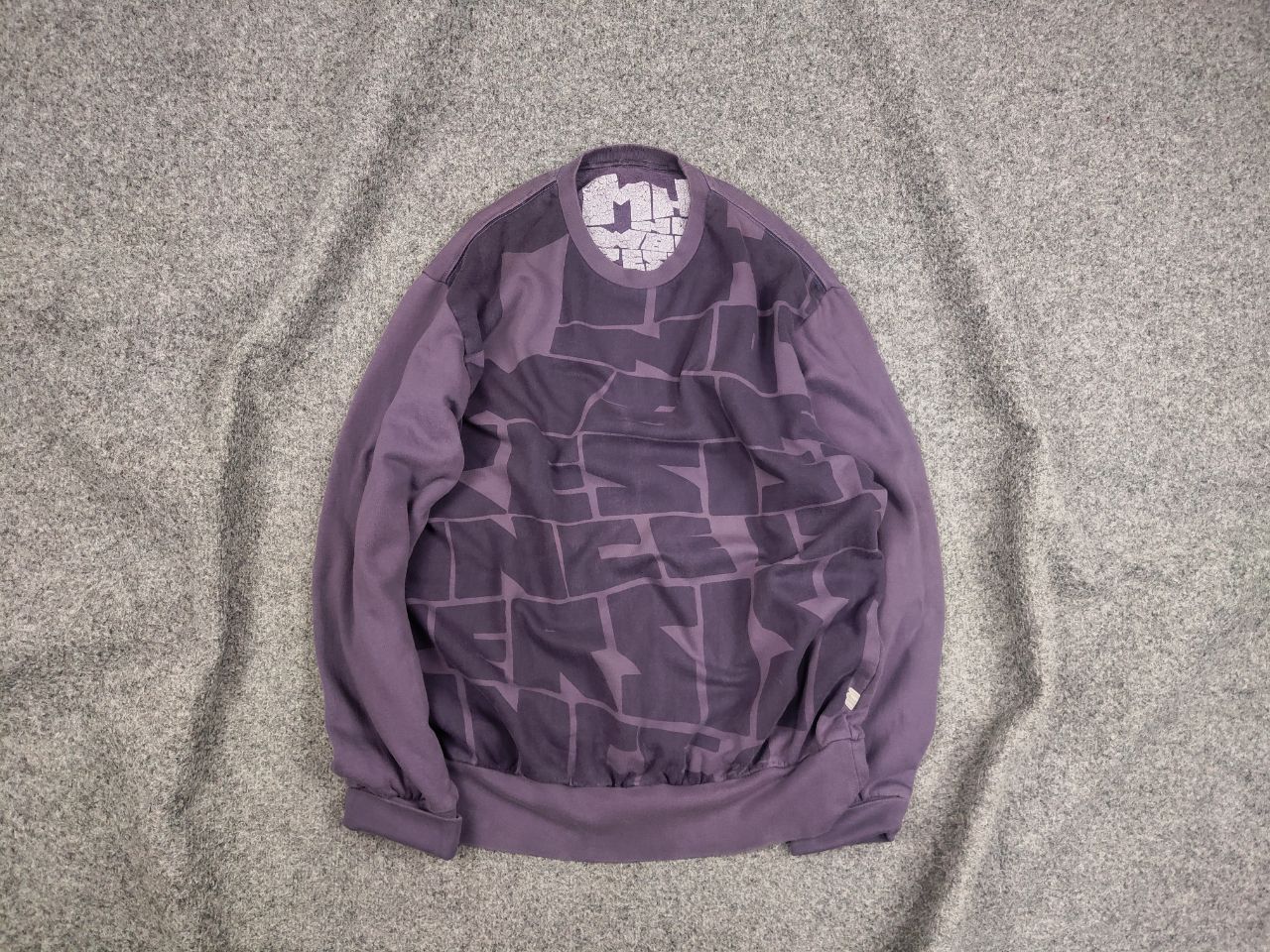 Maharishi Vintage Maharishi Mhi Not War art Logo Purple Sweatshirt Size US XL / EU 56 / 4 - 1 Thumbnail
