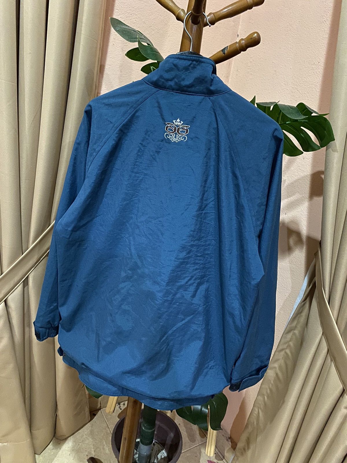 Other Bugs Bum Track Jacket - Retro Blue Striped Zip-Up - Unisex Size US M / EU 48-50 / 2 - 12 Thumbnail