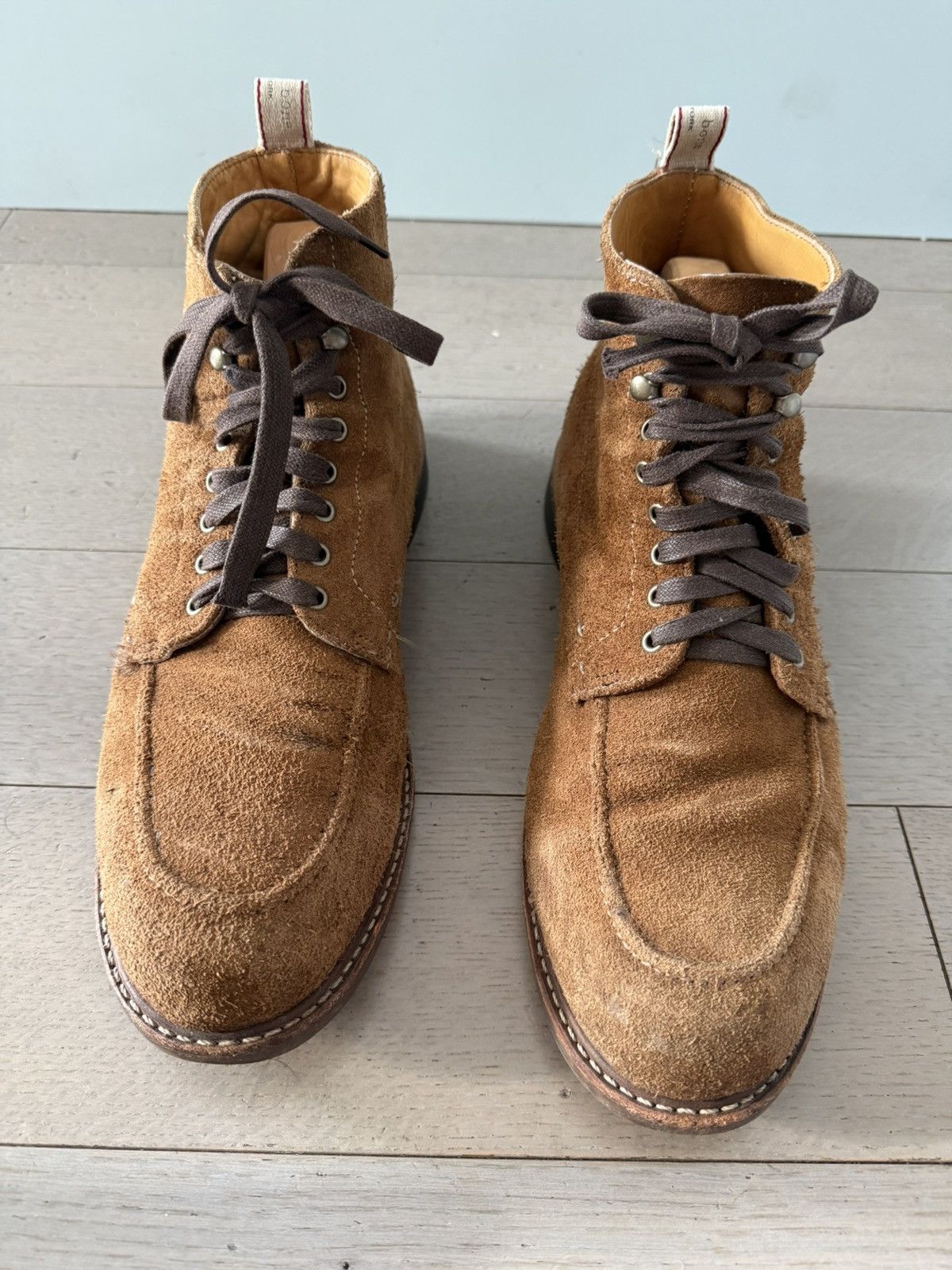 Rag & Bone Rag & Bone Brown Suede Rowan Boots Size US 13 / EU 46 - 2 Thumbnail