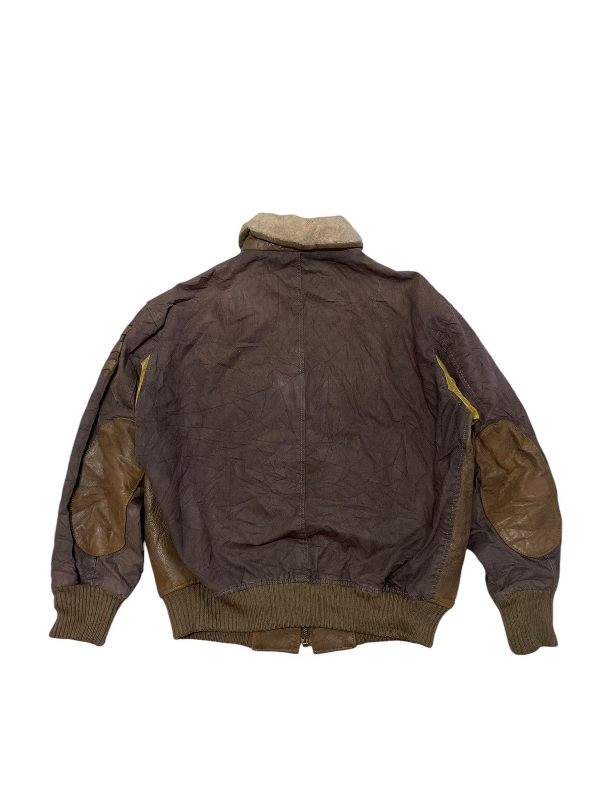 Other LEATHER JACKET ARMY Size US L / EU 52-54 / 3 - 3 Thumbnail
