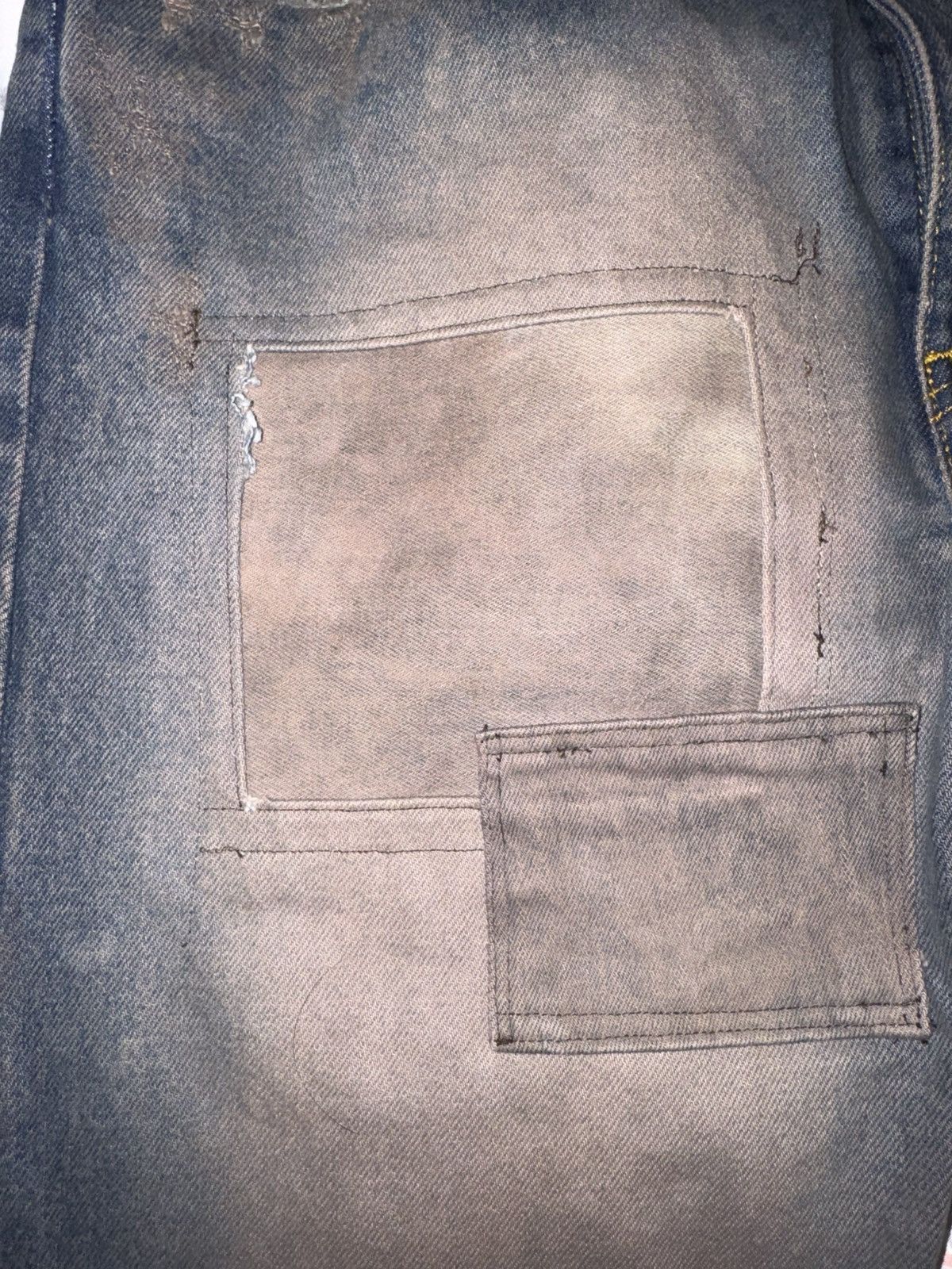 If Six Was Nine Stitches 1of1 Mud/Rust Jeans Size US 32 / EU 48 - 6 Thumbnail