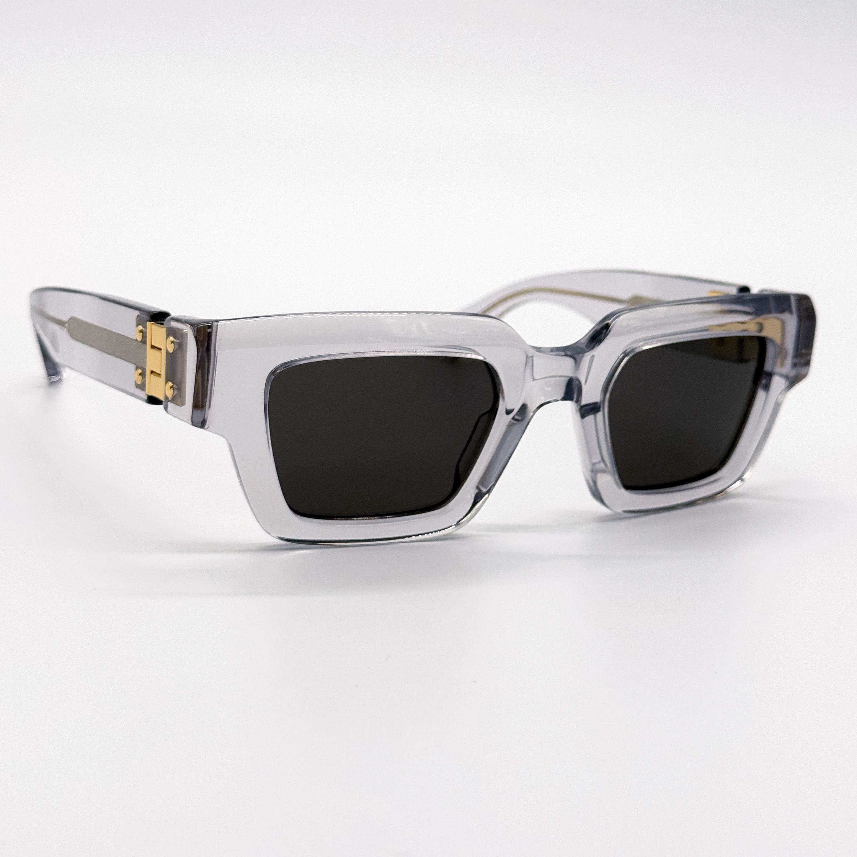 Bottega Veneta NEW BOTTEGA VENETA BV1230S 001 SUNGLASSES UNISEX CRYSTAL Size ONE SIZE - 6 Thumbnail