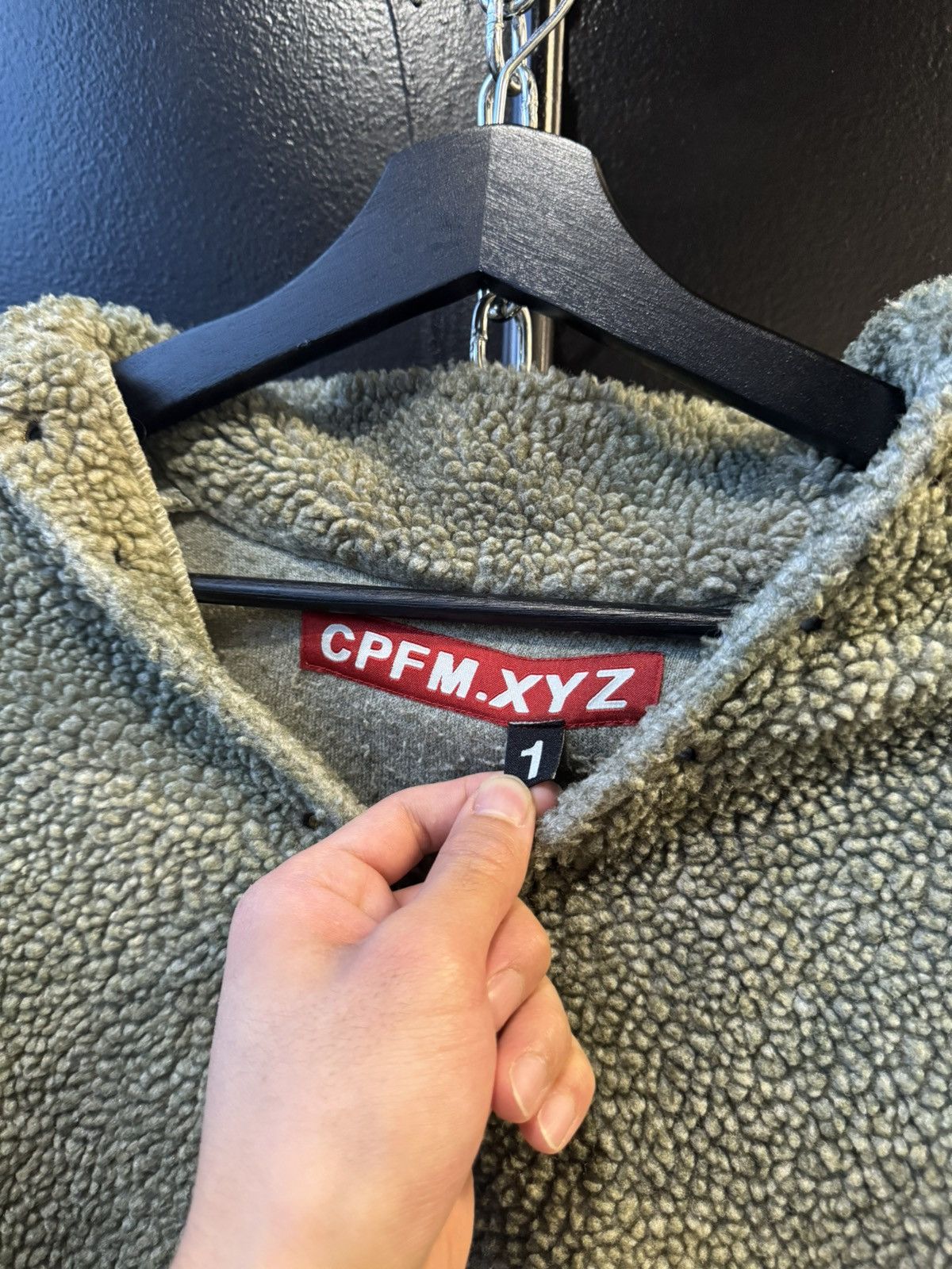 Cactus Plant Flea Market Cactus Plant Flea Market Swamp Cowboy Pullover green fleece Size US S / EU 44-46 / 1 - 3 Thumbnail