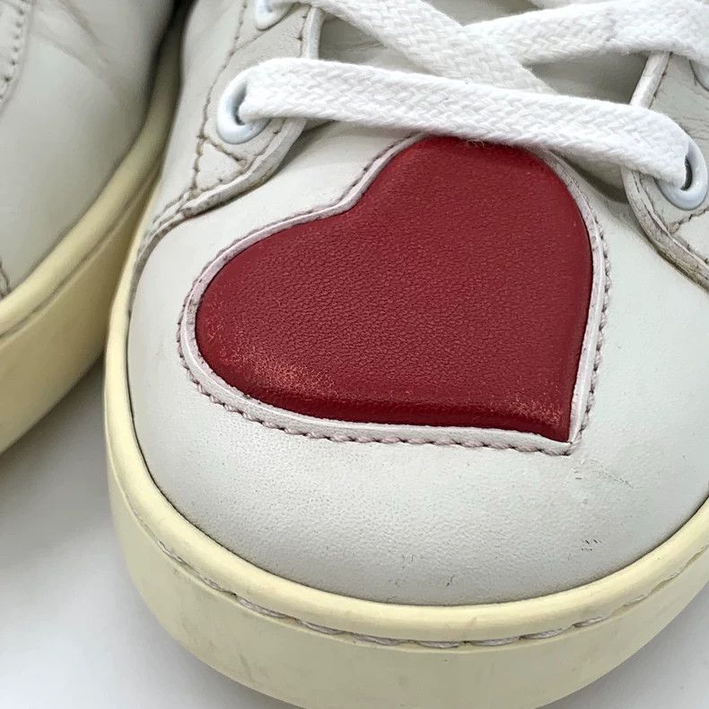 Gucci Gucci Size 35.5 Ace series size 35.5 white love pattern re Size US 5 / EU 37 - 9 Thumbnail