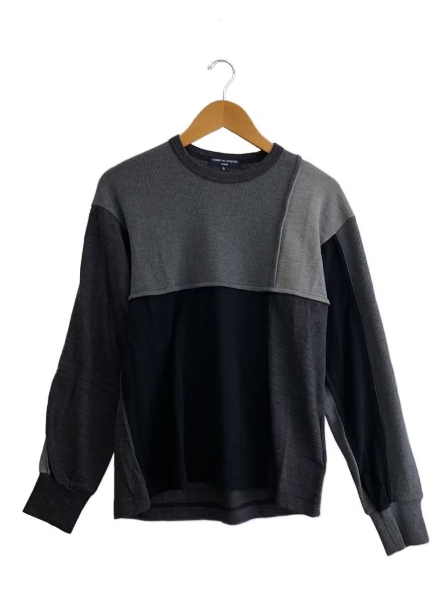 Comme des Garcons Homme Patchwork Wool Sweater Size US S / EU 44-46 / 1 - 1 Thumbnail