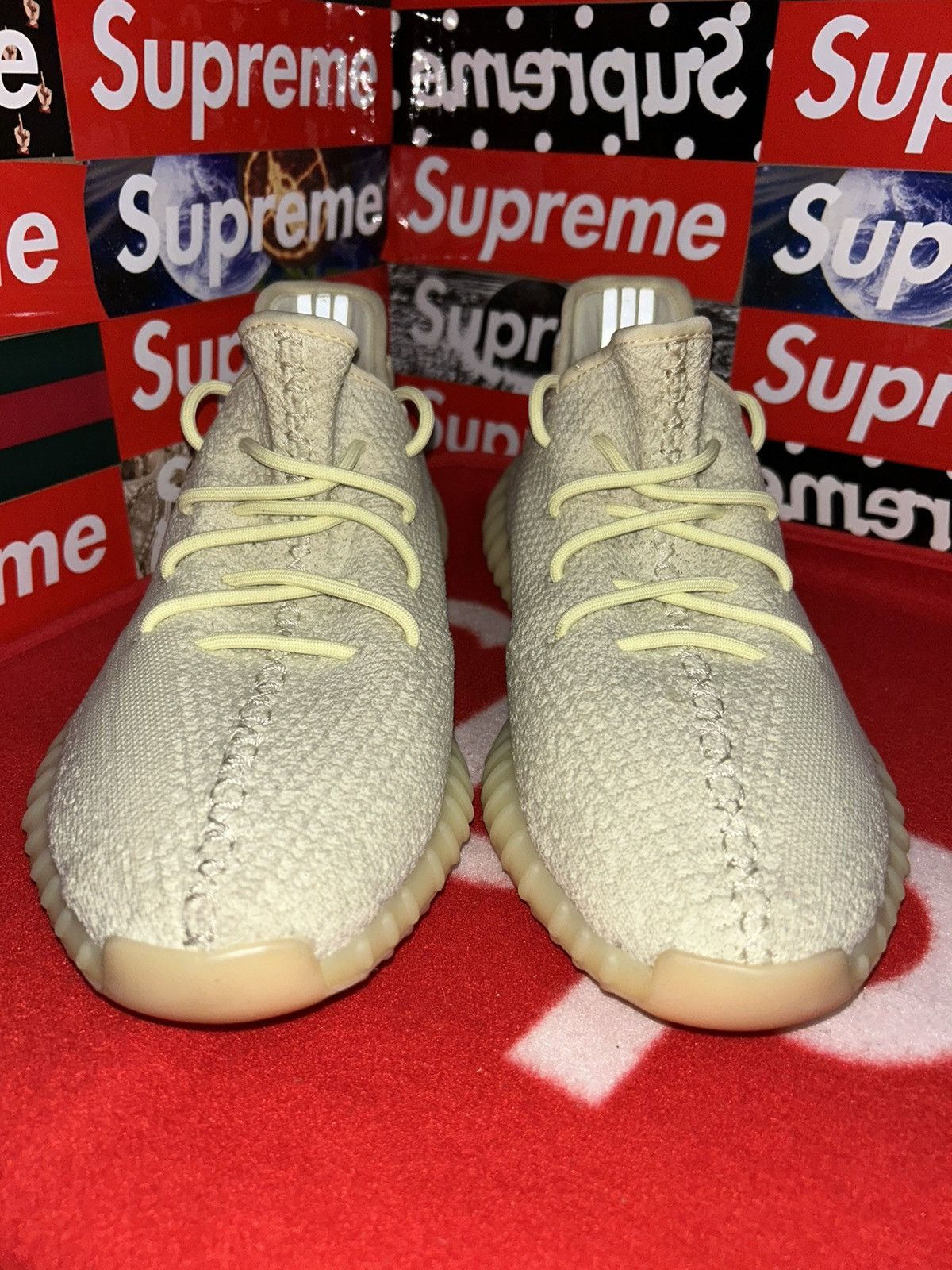 Adidas Yeezy Adidas Boost 350 V2 in Butter F36980 size 12 Size US 12 / EU 45 - 2 Thumbnail
