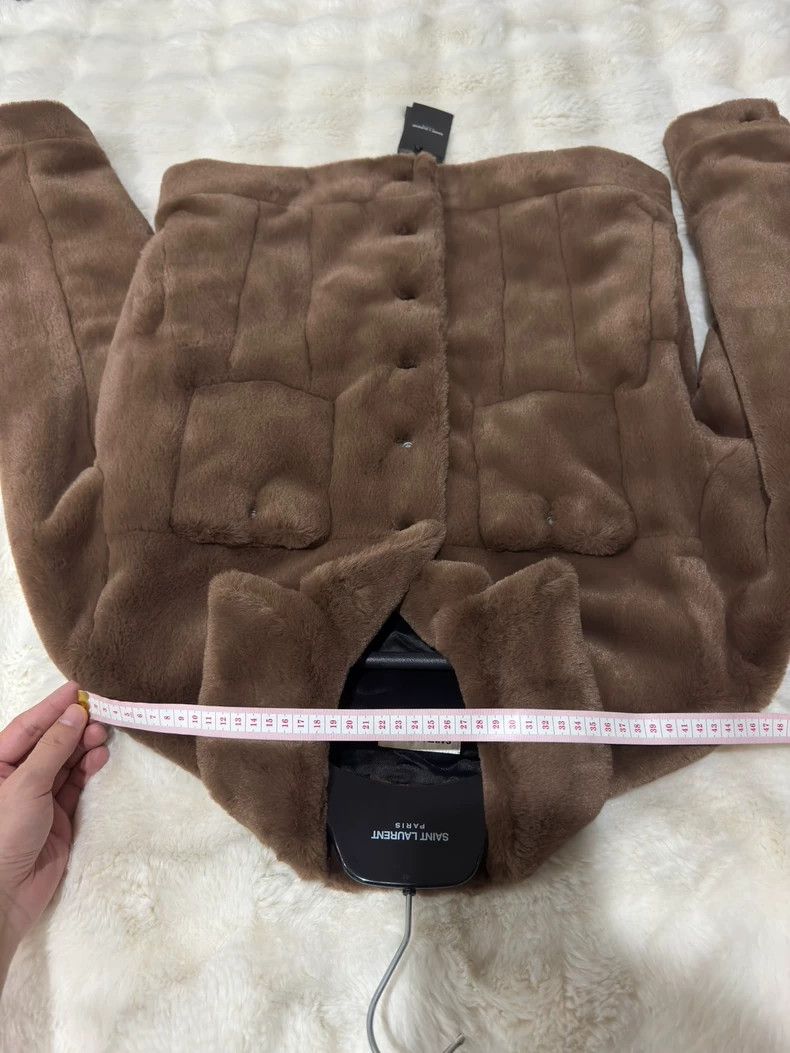 Saint Laurent Paris Saint laurent paris Caramel teddy fur jacket 2506-Nextarrow Size US S / EU 44-46 / 1 - 8 Thumbnail
